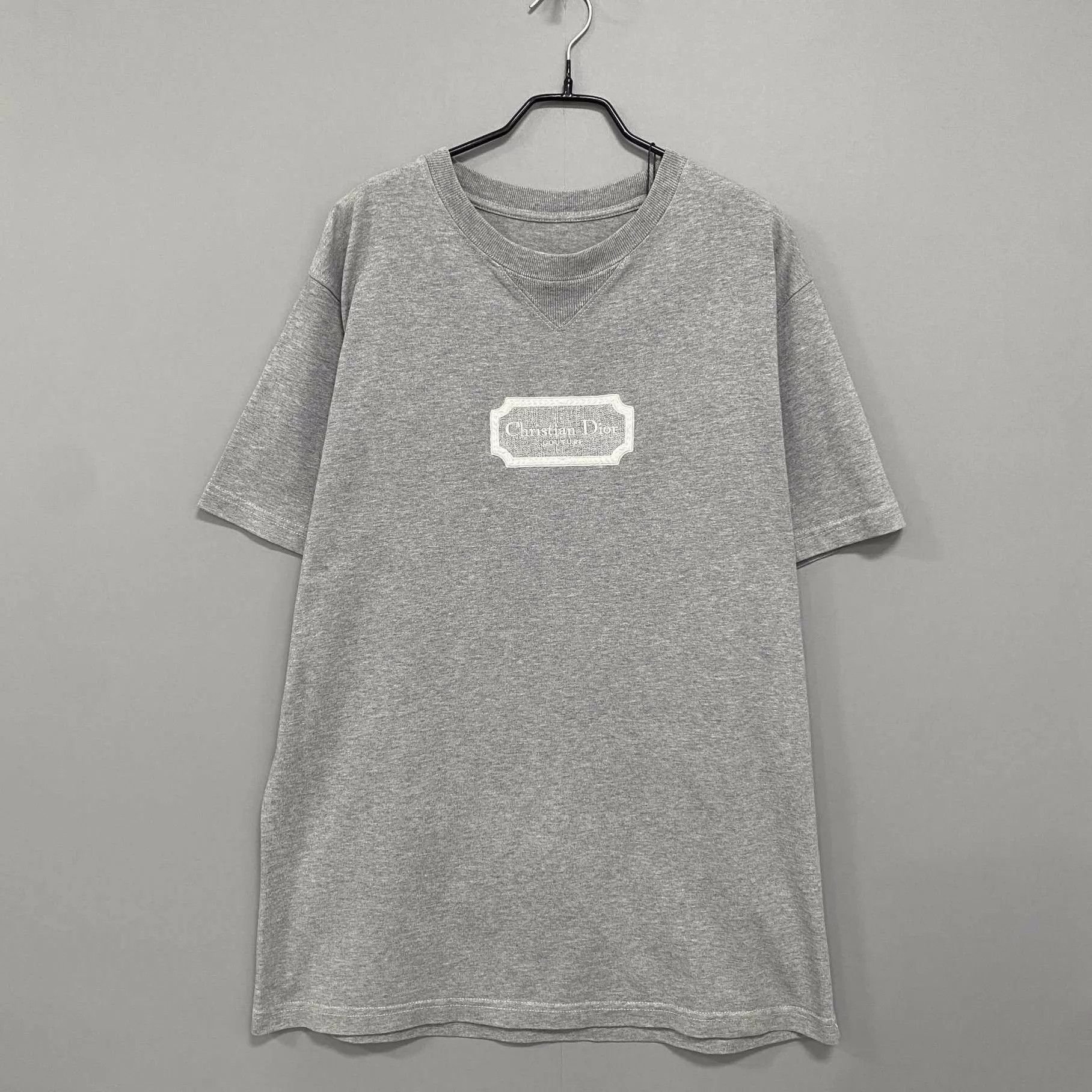 Dior Dior Classic Slogan Embroidered Logo Tee L 95 New Size L / US 10 / IT 46 - 1 Thumbnail