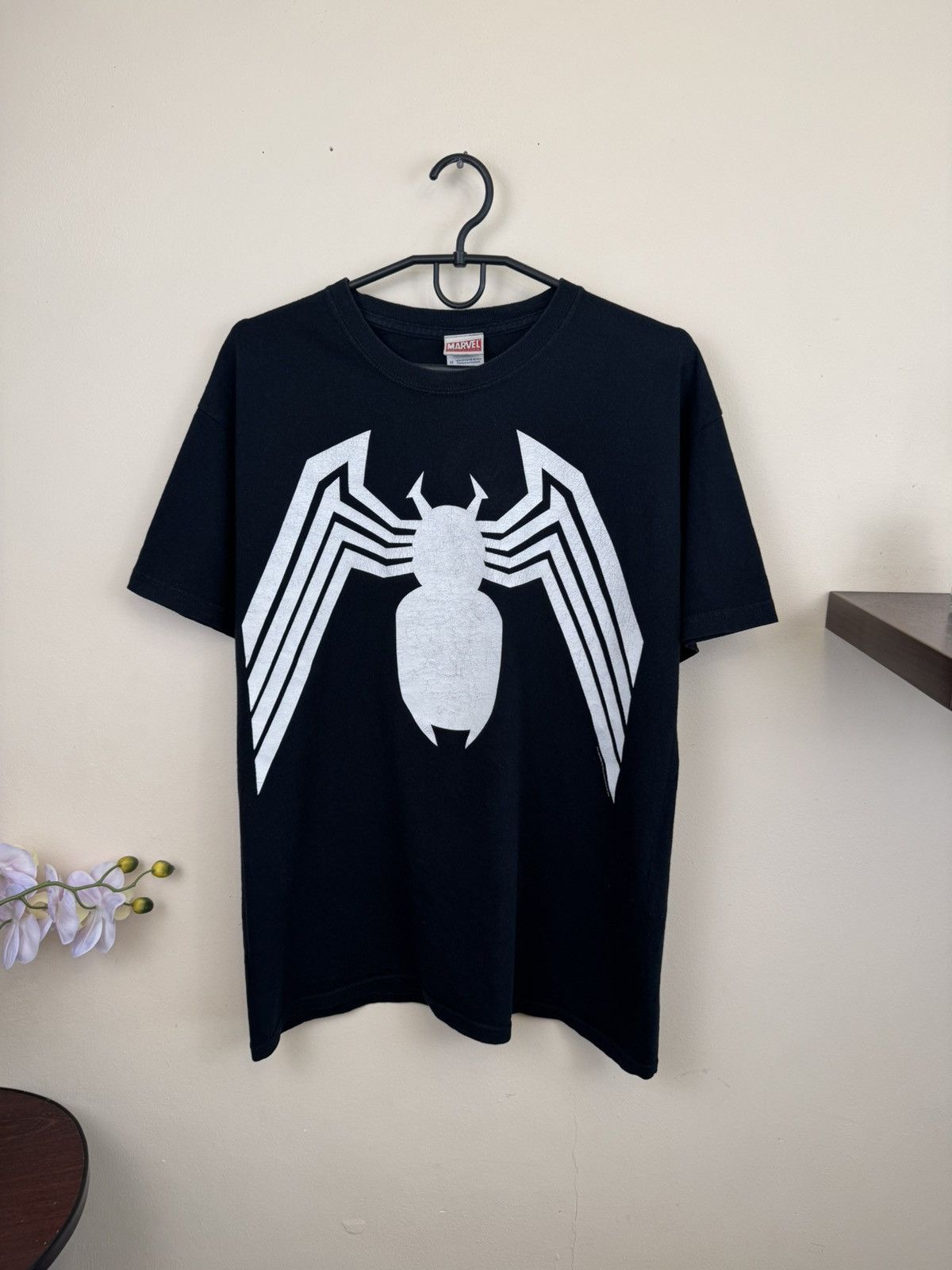 Marvel Comics Vintage Marvel Venom T shirt Black Spider Man sz M 2008 Y2K Size US M / EU 48-50 / 2 - 4 Thumbnail