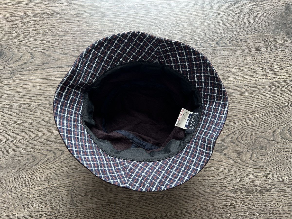 Japanese Brand Pearly Gates Checkered Tape Bucket Hat Size ONE SIZE - 5 Thumbnail