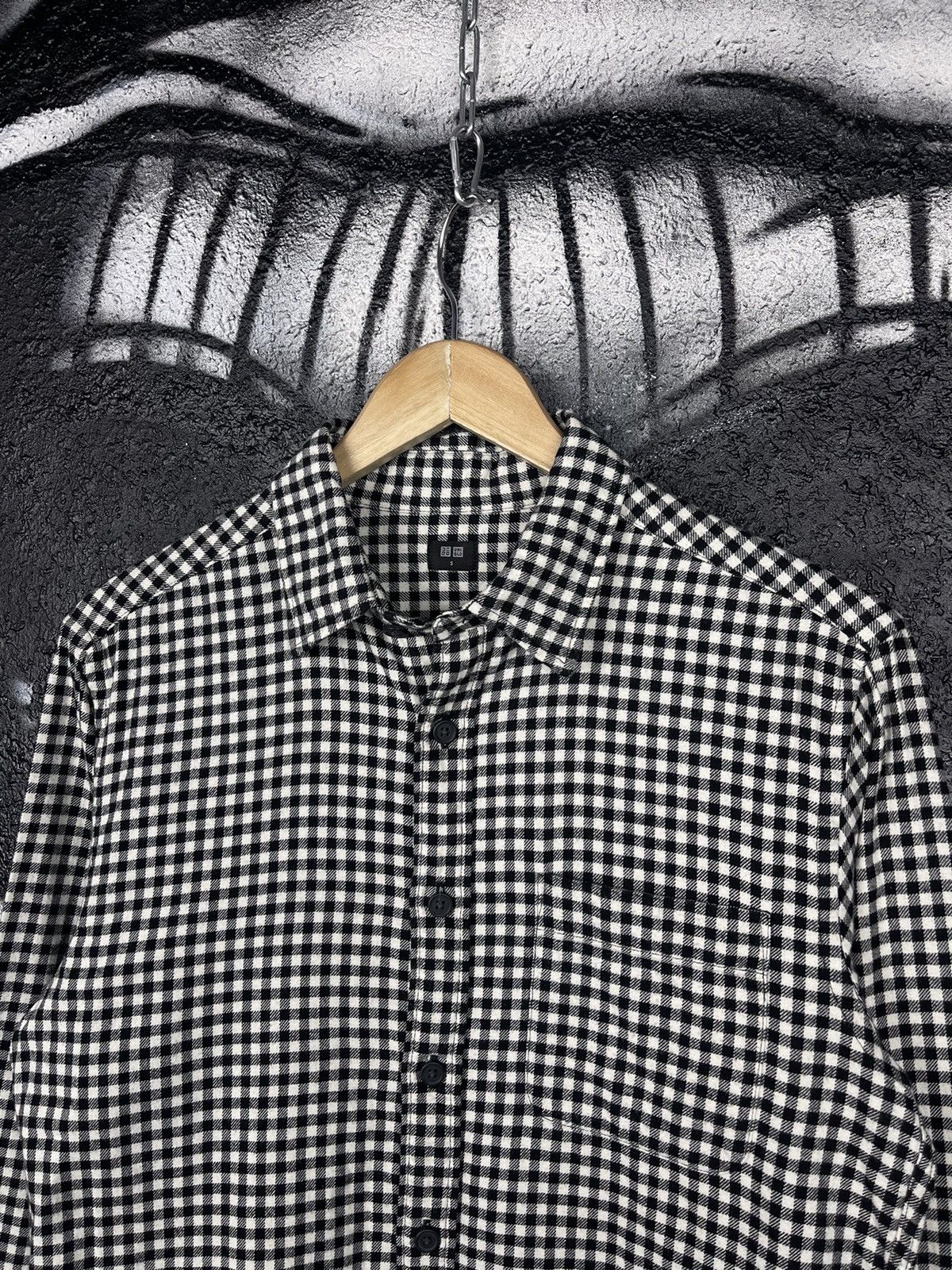 Japanese Brand × Uniqlo Uniqlo Flannel Plaid Shirt Men’s Size Small Size US S / EU 44-46 / 1 - 2 Thumbnail