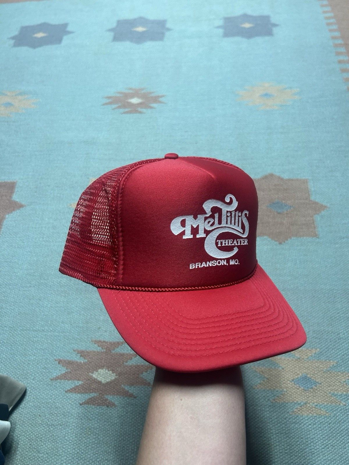 Vintage trucker hat Mel Tillis theater Branson Missouri country musi Size ONE SIZE - 1 Thumbnail