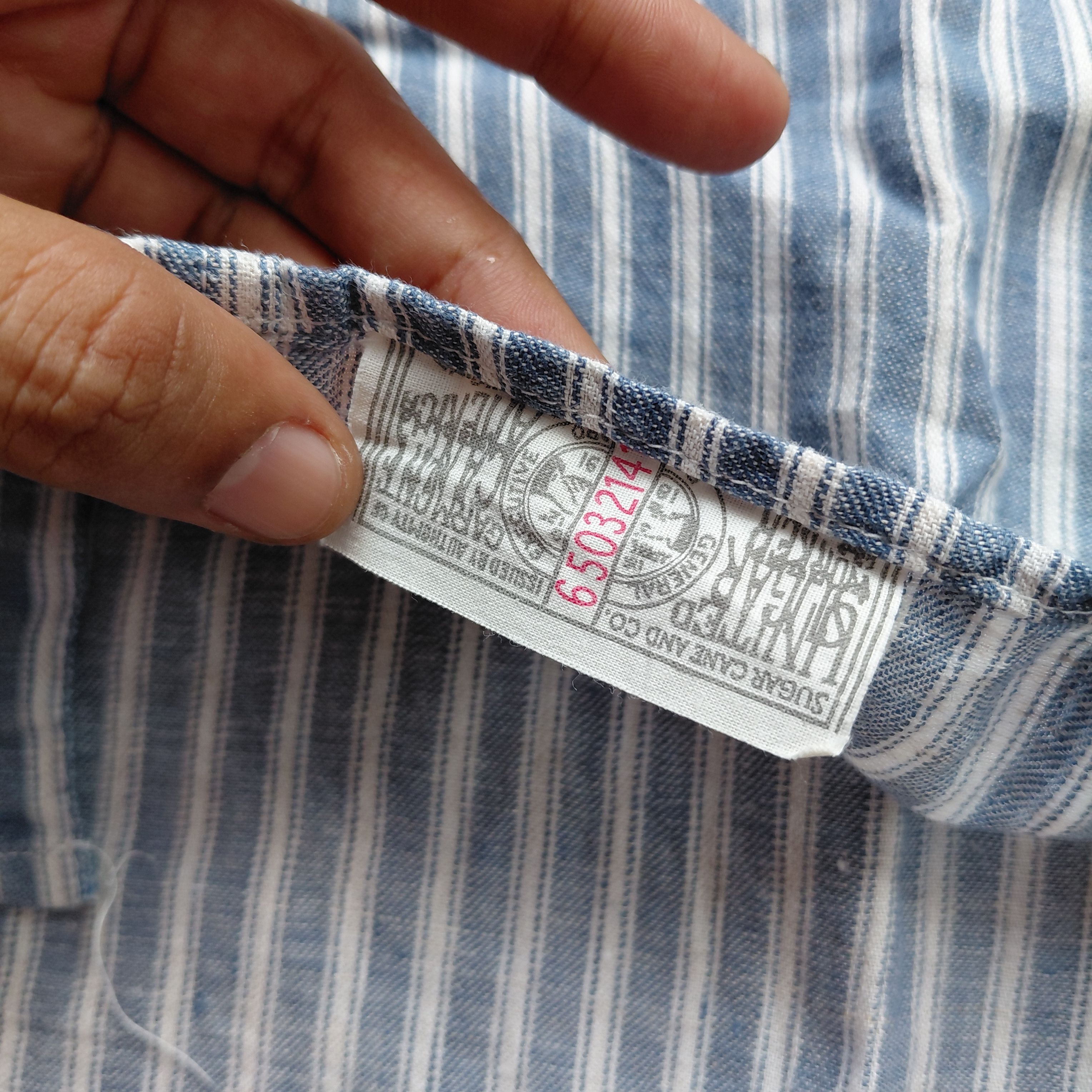 Sugar Cane Sugar Cane Double Pocket Shirt Size US M / EU 48-50 / 2 - 3 Thumbnail