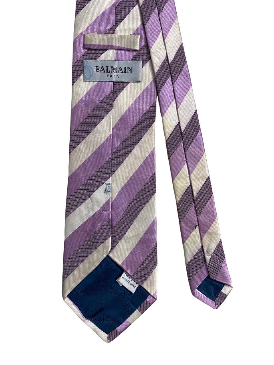 Balmain ⚡️VINTAGE BALMAIN Necktie silk tie Size ONE SIZE - 2 Thumbnail
