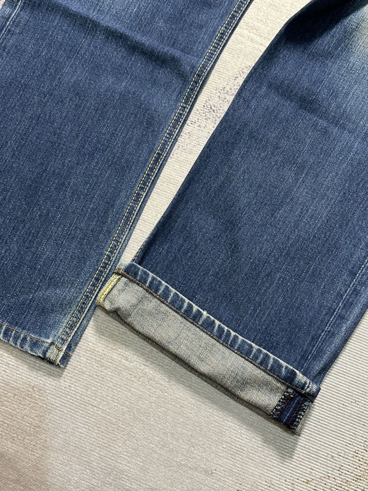 Undercover × Uniqlo 2000s Vintage Edwin 503 Washed Denim Jeans Size 34 Size US 34 / EU 50 - 6 Thumbnail