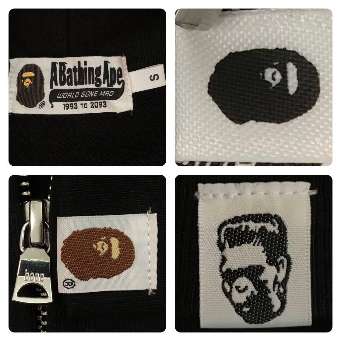 Bape BAPE Blue camo x black shark full zip hoodie a bathing ape Size US S / EU 44-46 / 1 - 7 Thumbnail