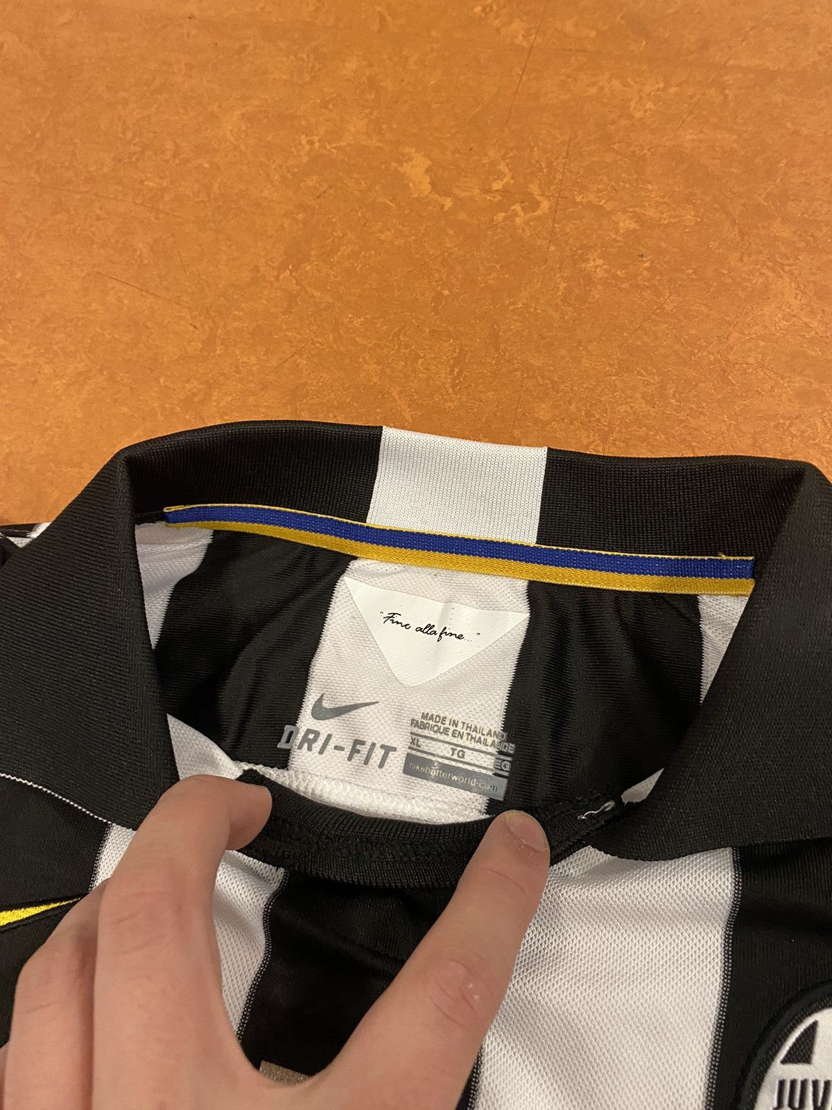 Nike × Vintage Nike Juventus Pirlo home t shirt 21 Italy Size US L / EU 52-54 / 3 - 5 Thumbnail