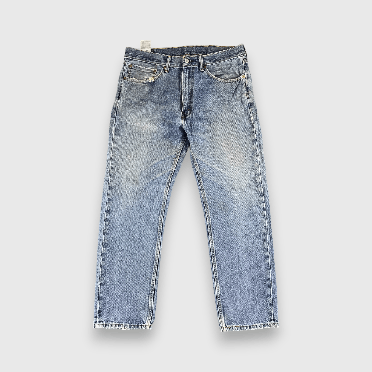 Levi's Vintage Blue Wash Levis 505 Jeans-J484 Size US 35 - 1 Thumbnail