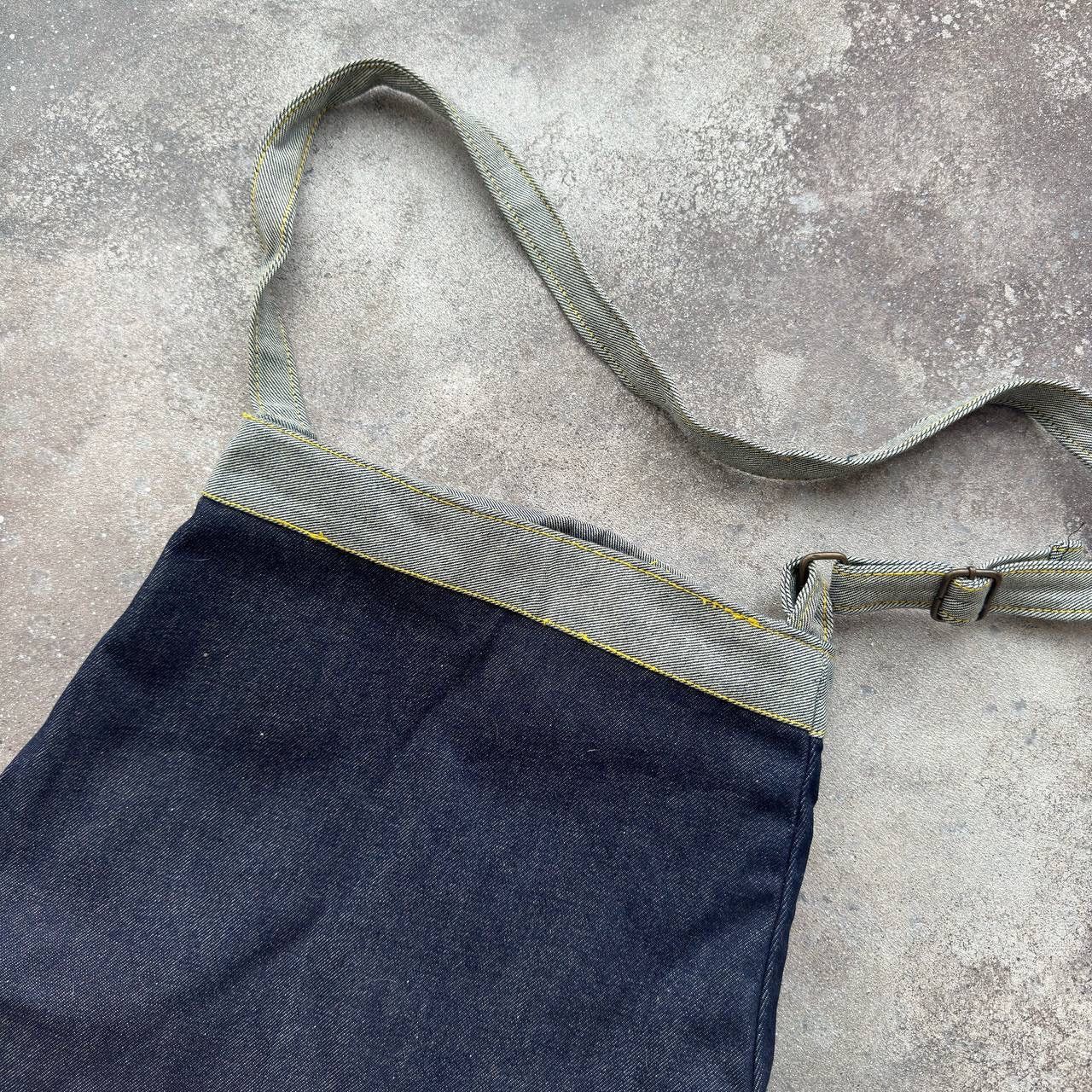 Evisu EVISU Japanese Vintage Denim Shoulder Bag Size ONE SIZE - 13 Thumbnail
