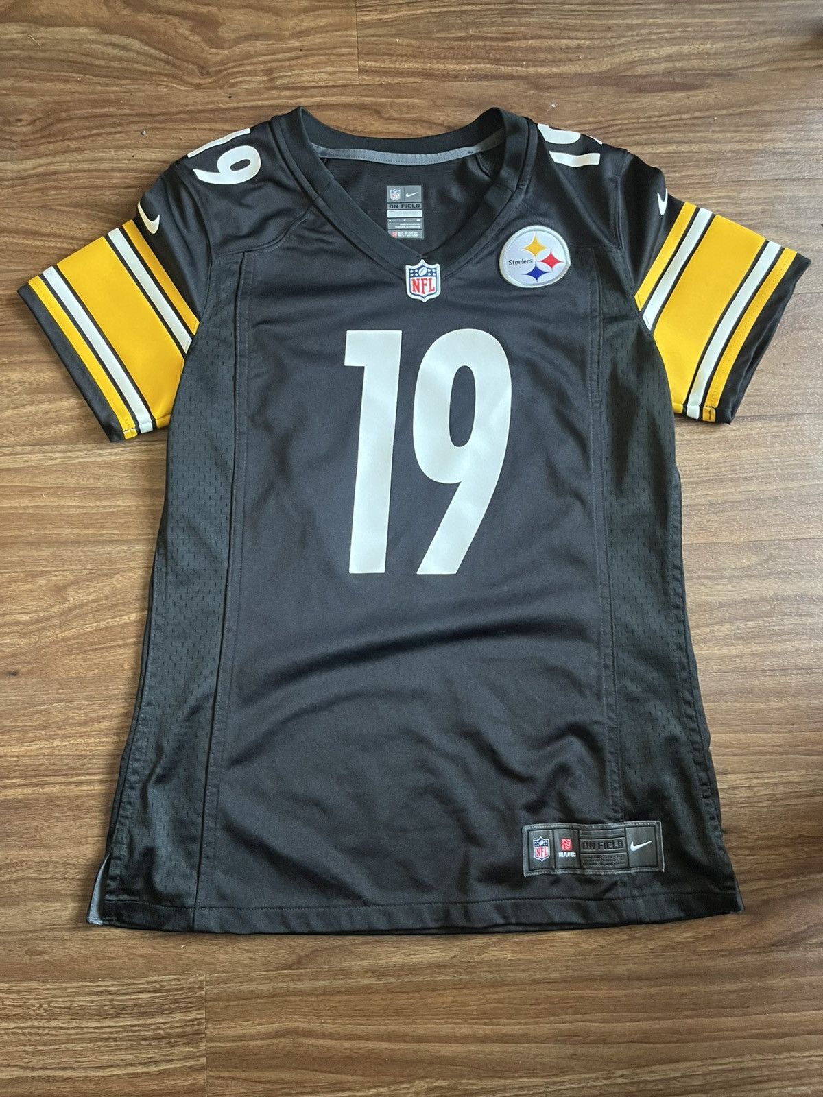 NFL × Nike JuJu Smith-Schuster #19 Men's Nike Authentic Home Jersey Size US S / EU 44-46 / 1 - 1 Thumbnail