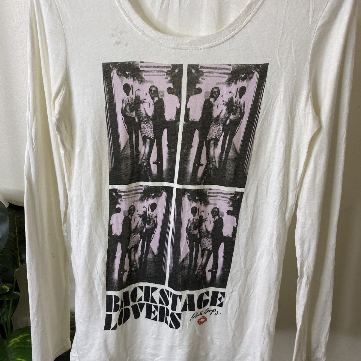 MOUSSY Roberta Bayley Punk Photographer Collaboration LS T Shirt Size S / US 4 / IT 40 - 2 Thumbnail