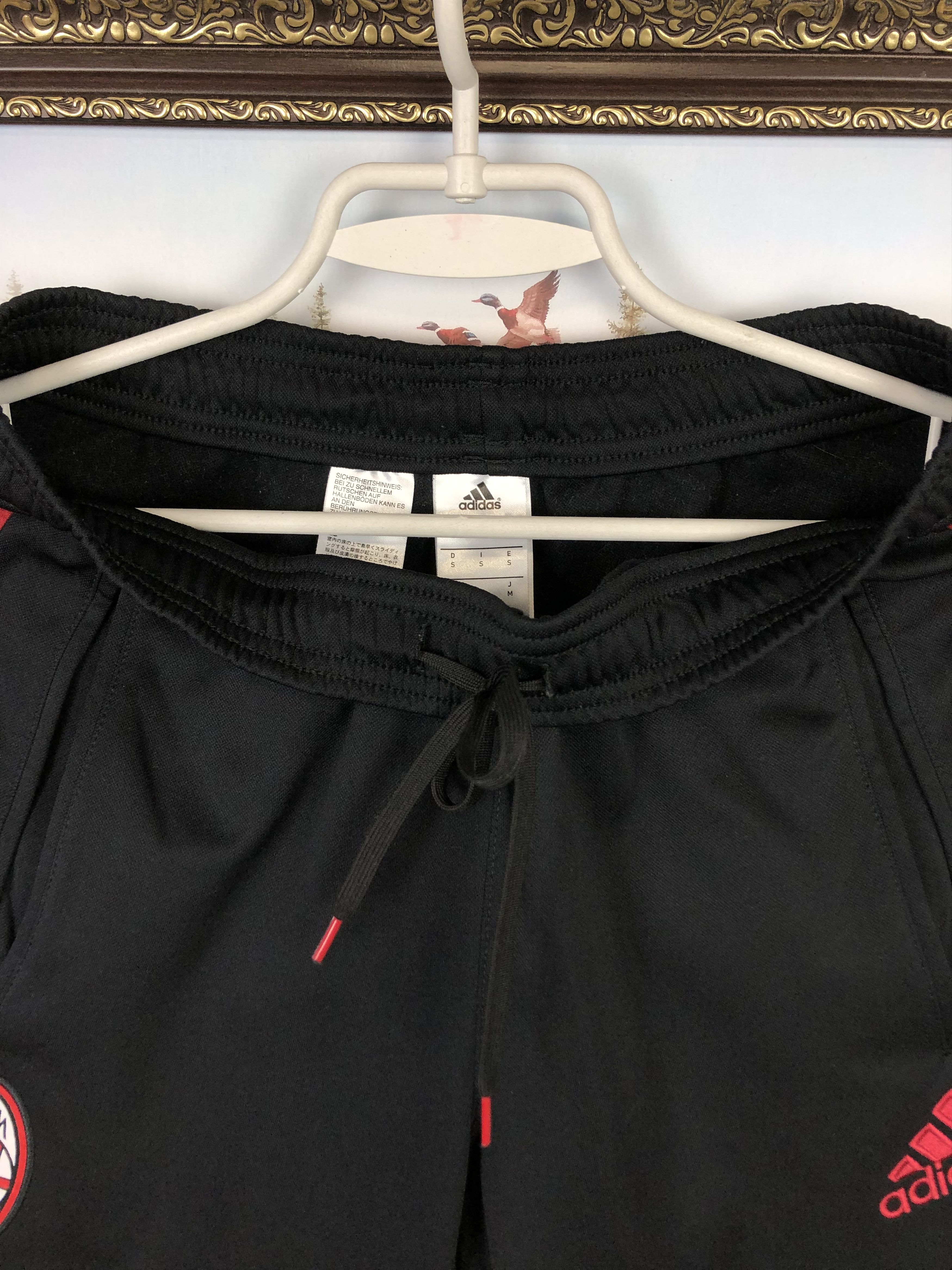 Adidas Vintage Adidas AC Milan Football Sweatpants Soccer Pants Size US 30 / EU 46 - 5 Thumbnail