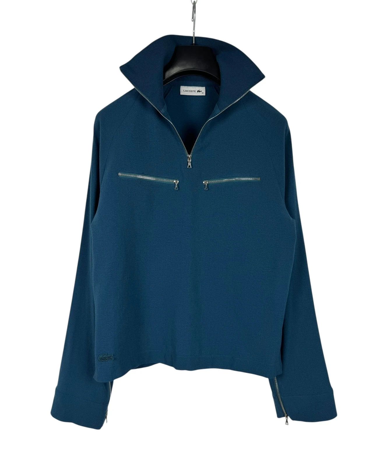 Lacoste Lacoste Wool Collared Jumper 1/4 Zip Women size 36 Size S / US 4 / IT 40 - 3 Thumbnail