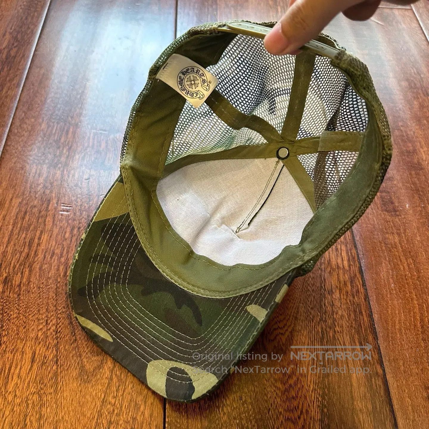 Chrome Hearts Chrome Hearts Camo Embroidered Mesh Cap. Size ONE SIZE - 2 Thumbnail