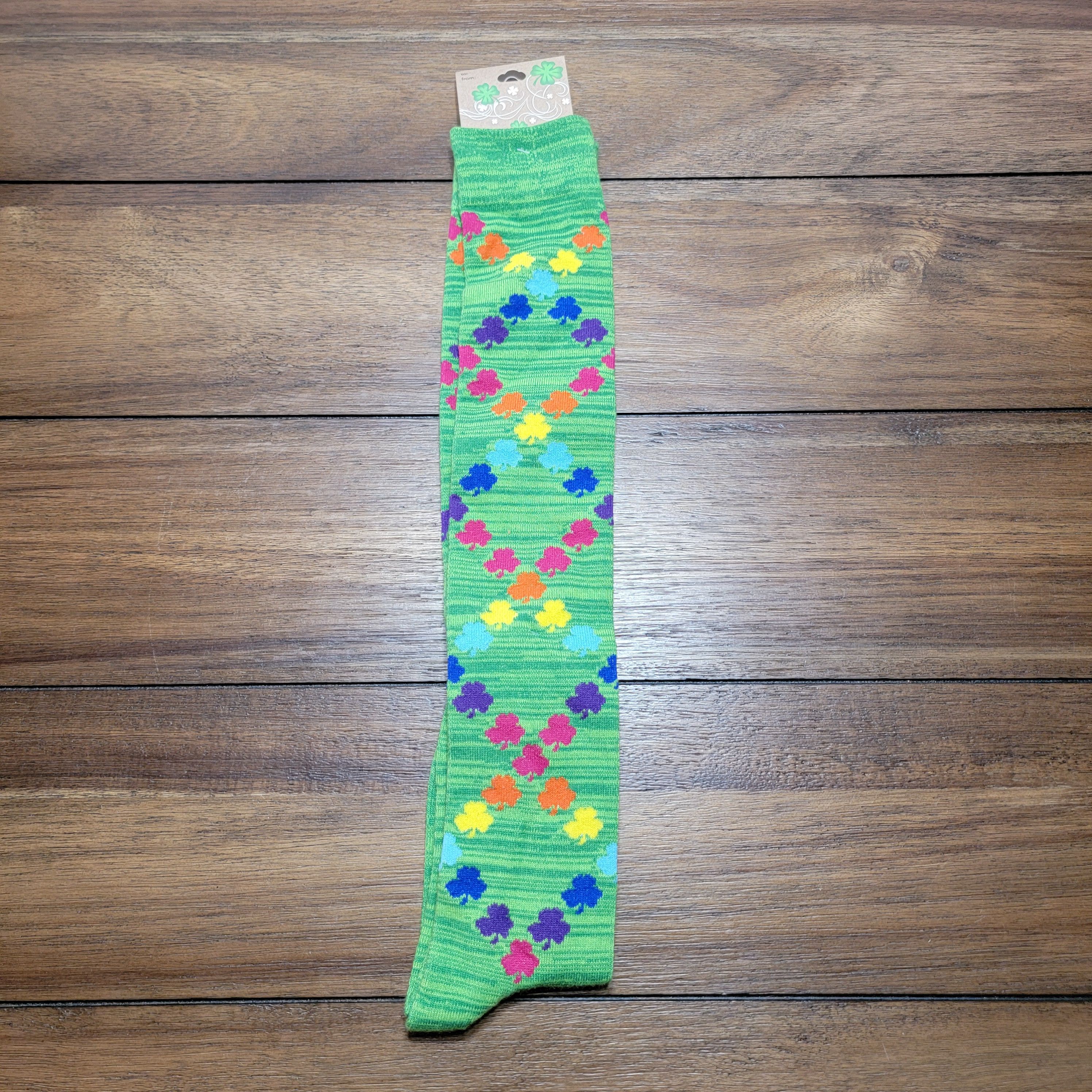 Other 1 Pair St. Patrick's Day Knee Socks NWT Size ONE SIZE - 1 Thumbnail