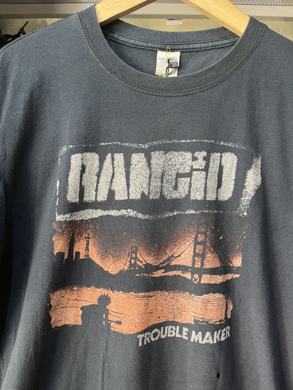 Vintage RANCID TOUR SHIRT Size US L / EU 52-54 / 3 - 2 Thumbnail