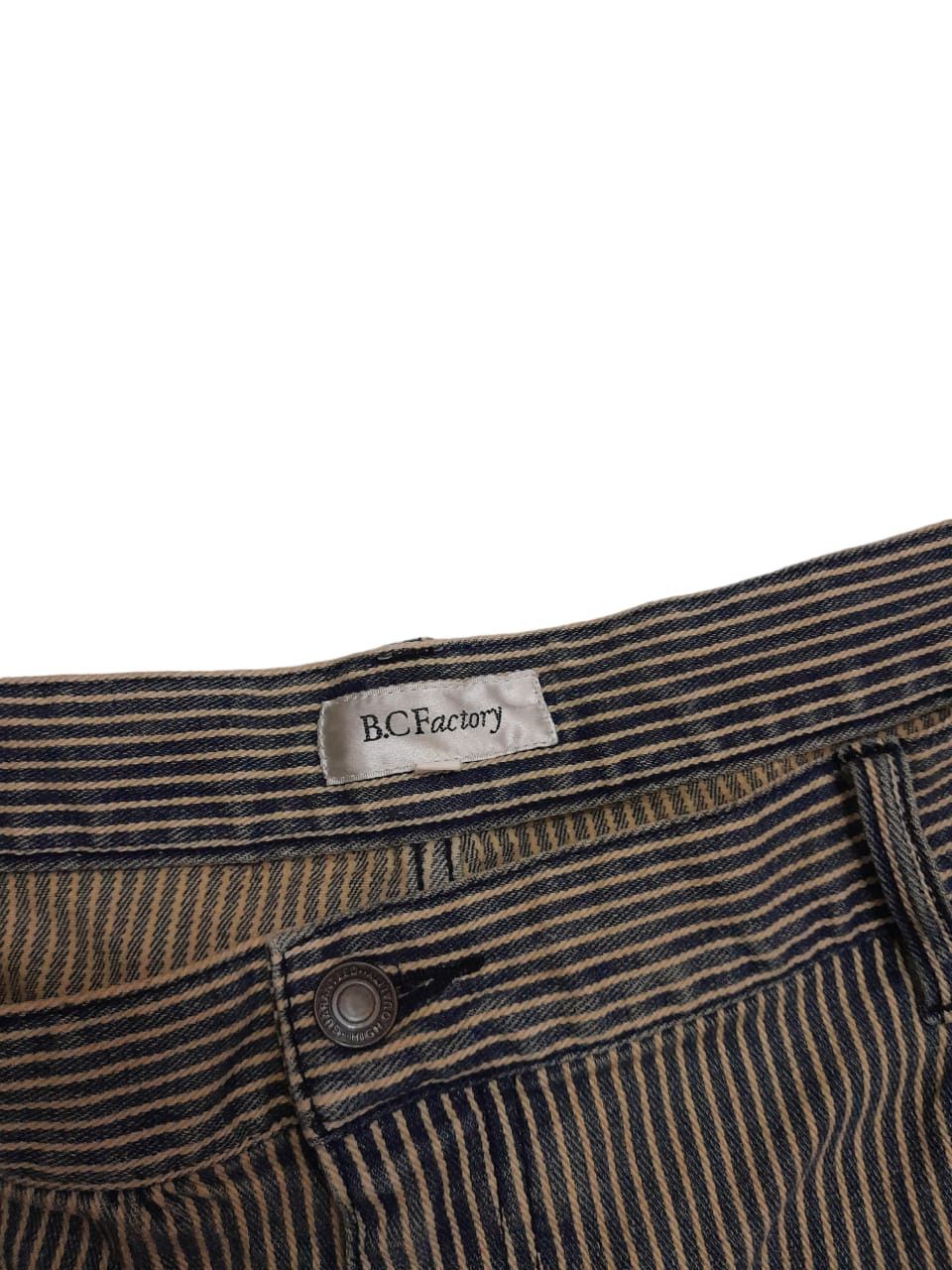 Japanese Brand BC Factory Hicory Denim Japan (F4) WAIST 33 Size US 33 - 2 Thumbnail