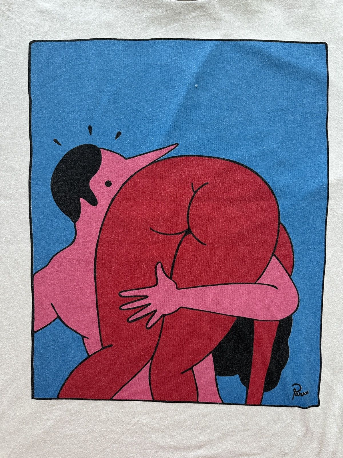 Parra Parra Graphic Tee / Made in Portugal / Art Print Size US L / EU 52-54 / 3 - 2 Thumbnail