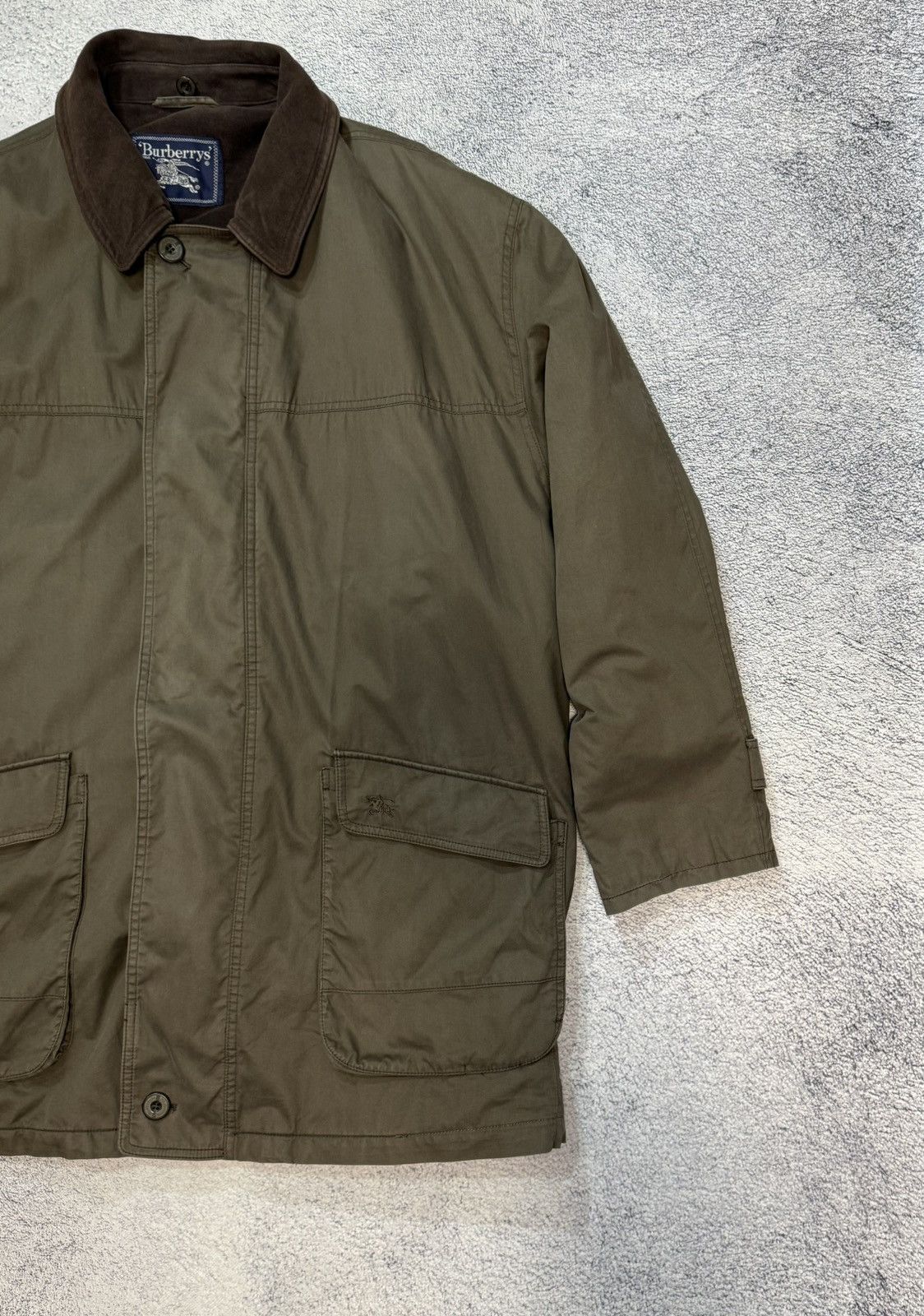 Burberry Burberrys Mens Vintage Brown Jacket Nova Check Lined 56 Coat Size US XL / EU 56 / 4 - 7 Thumbnail