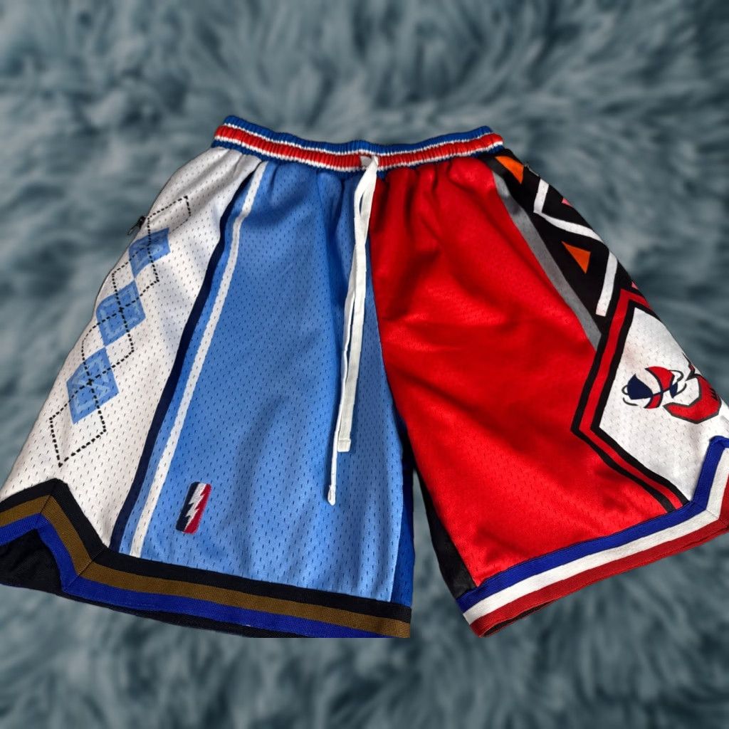 Jordan Brand Nike Jordan Collect Select TRILLEST Swingman Basketball Shorts BE LIKE MIKE Men’s M Multicolor Basketball Mens Size US 31 - 1 Thumbnail