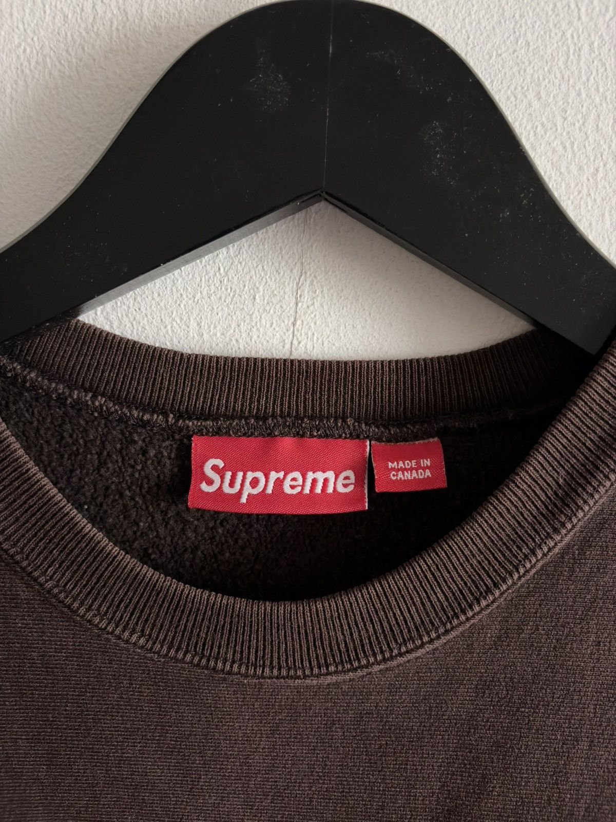Supreme VINTAGE 2001 SUPREME S LOGO CREWNECK Size US L / EU 52-54 / 3 - 6 Thumbnail
