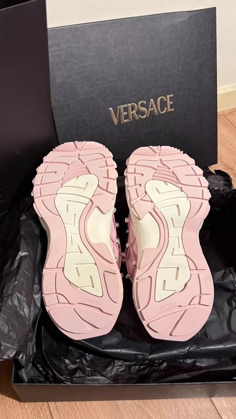Versace Versace Crystal limited sneakers Size US 4.5 / IT 34.5 - 2 Thumbnail