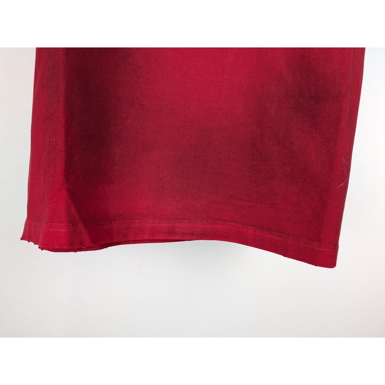 Balenciaga o1rshd1 Heavy Metal T-Shirt in Red Size US M / EU 48-50 / 2 - 6 Thumbnail