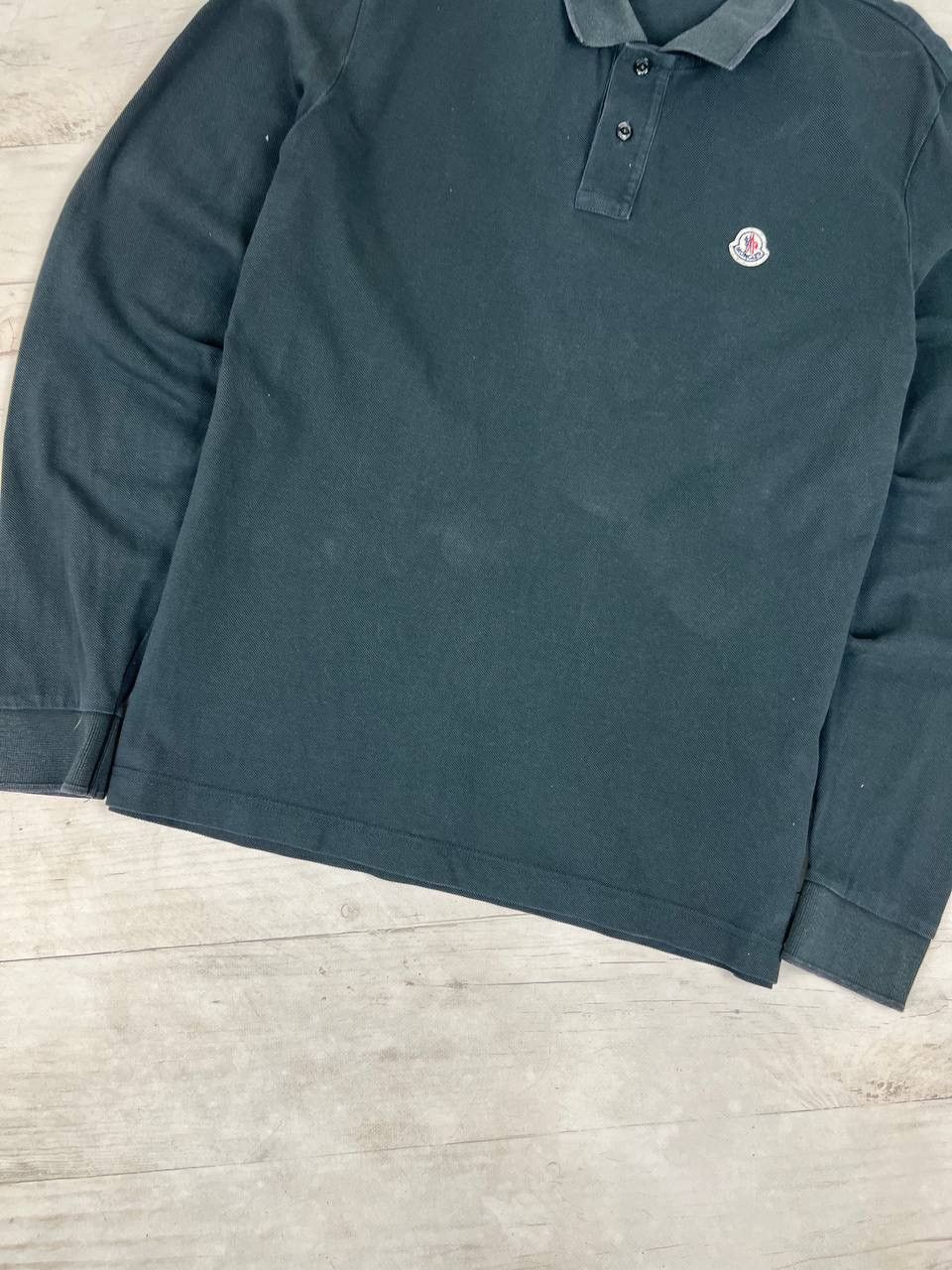 Moncler Moncler Maglia Polo Manica Lunga Shirt Long Sleeve Logo Size US XL / EU 56 / 4 - 3 Thumbnail
