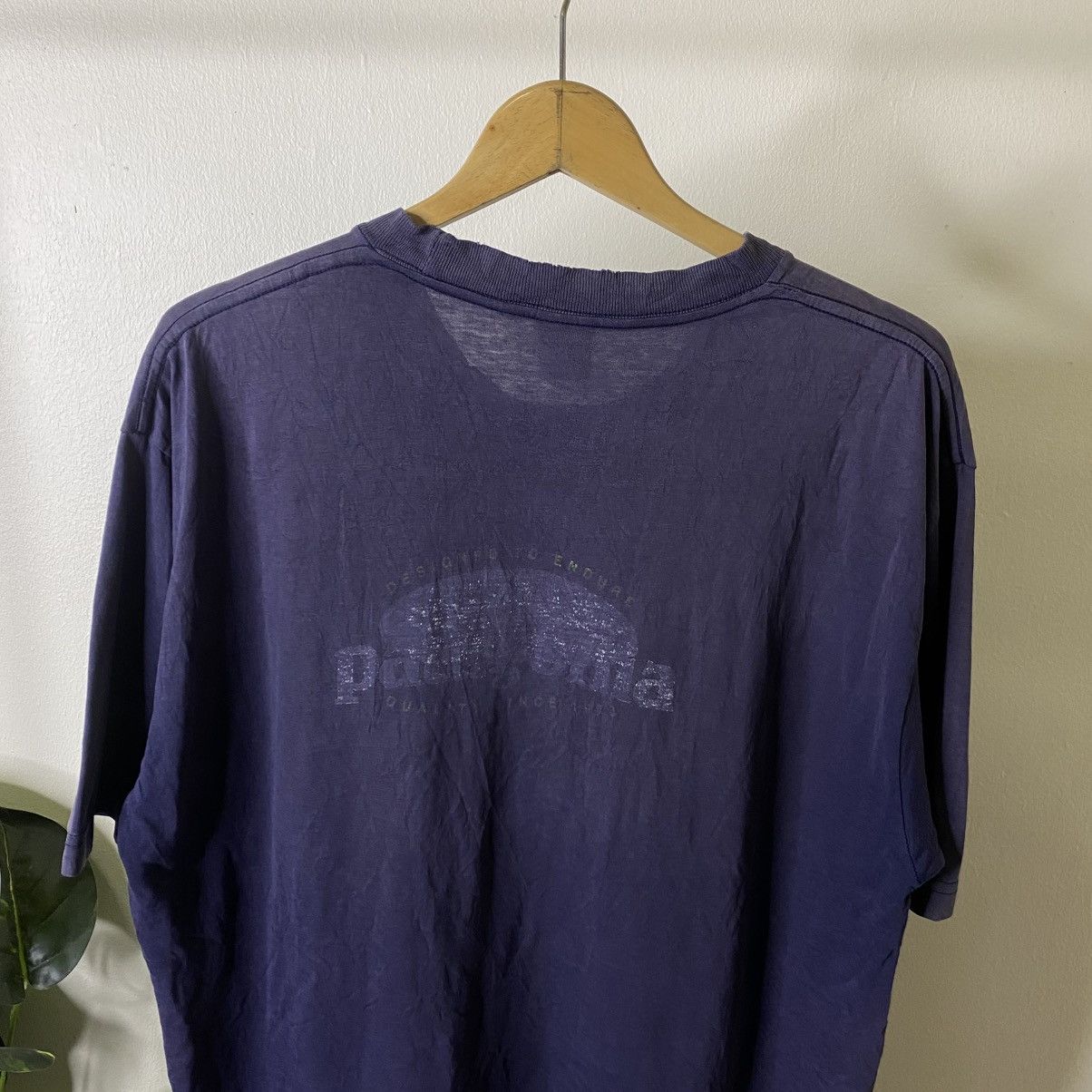 Patagonia Vintage 1990s Patagonia Faded T Shirt Size US L / EU 52-54 / 3 - 2 Thumbnail