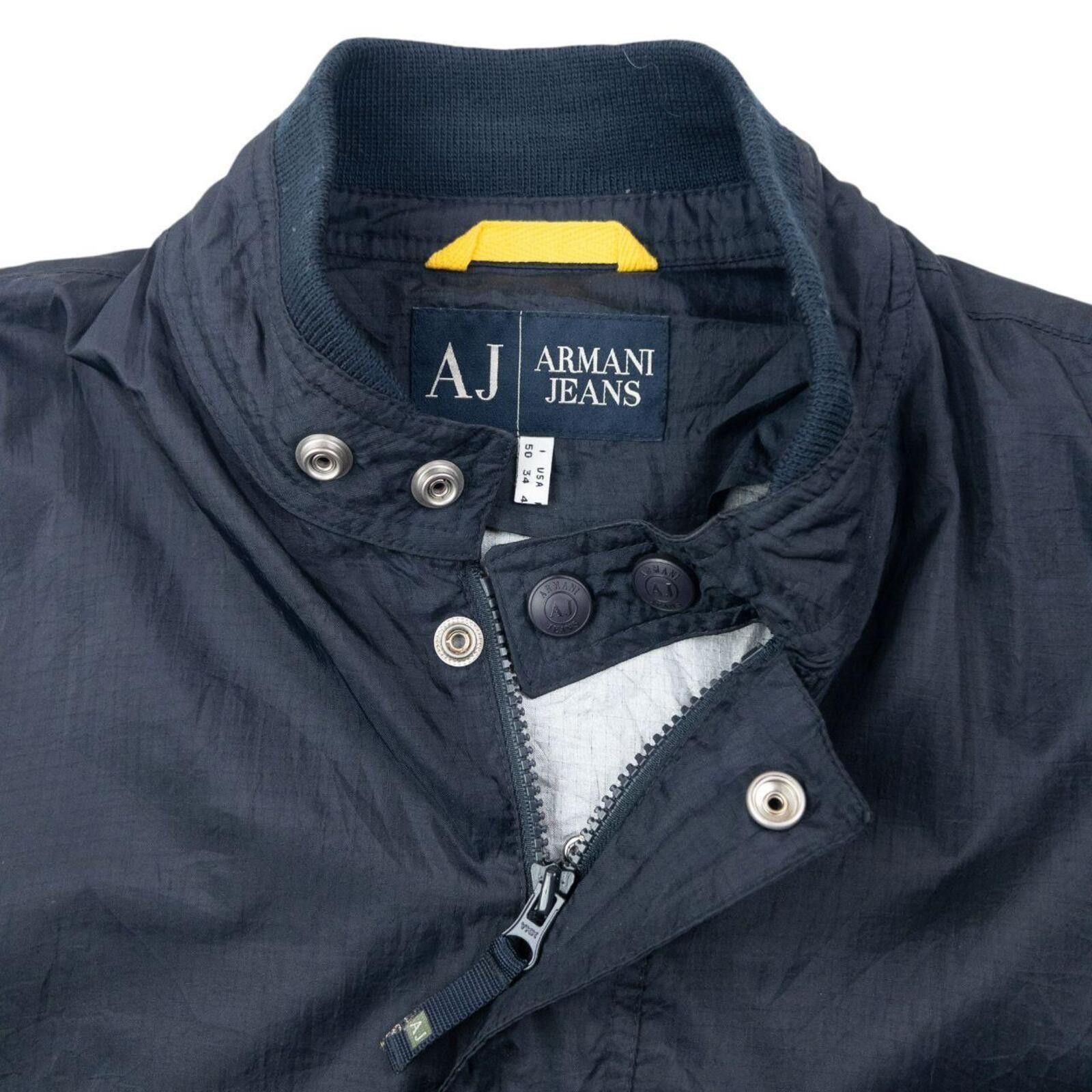 Other Vintage 90s Armani Jeans Eyelet Jacket Size S Size US S / EU 44-46 / 1 - 5 Thumbnail