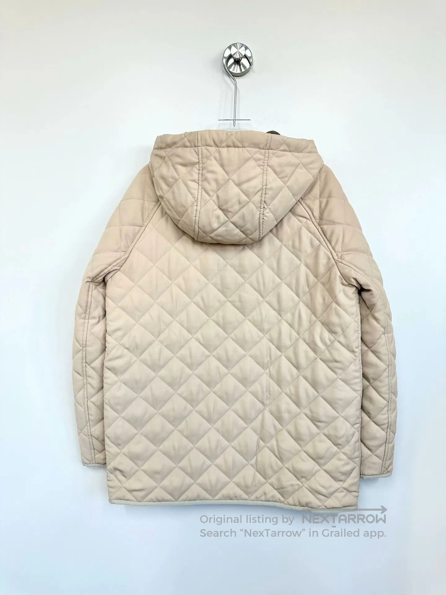 Burberry Burberry Camel Color Patchwork Ribbed Collar Gold Button H Size XS / US 0-2 / IT 36-38 - 2 Thumbnail