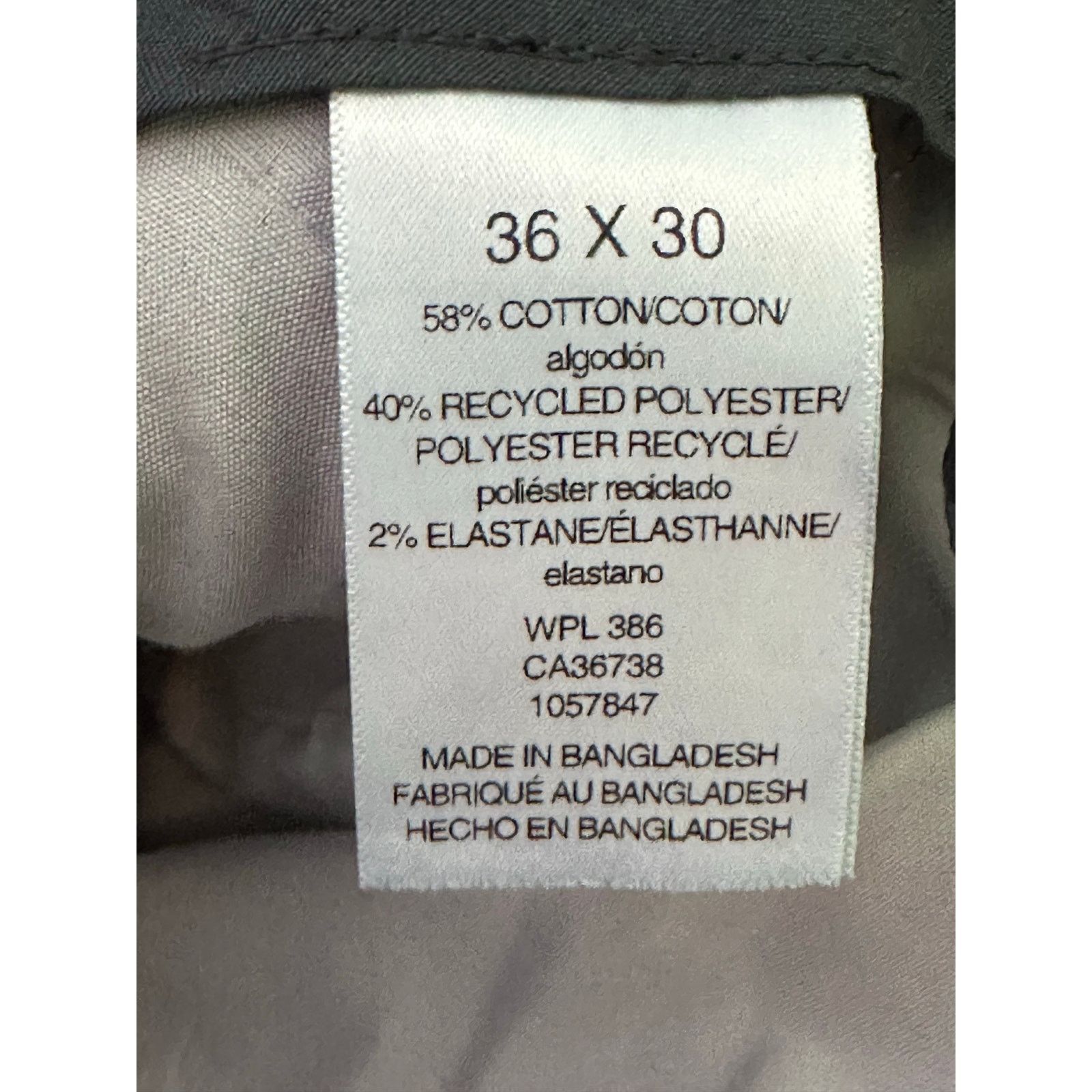 Haggar Haggar blue wrinkle free performance khaki pants size 36 Size US 36 / EU 52 - 3 Thumbnail