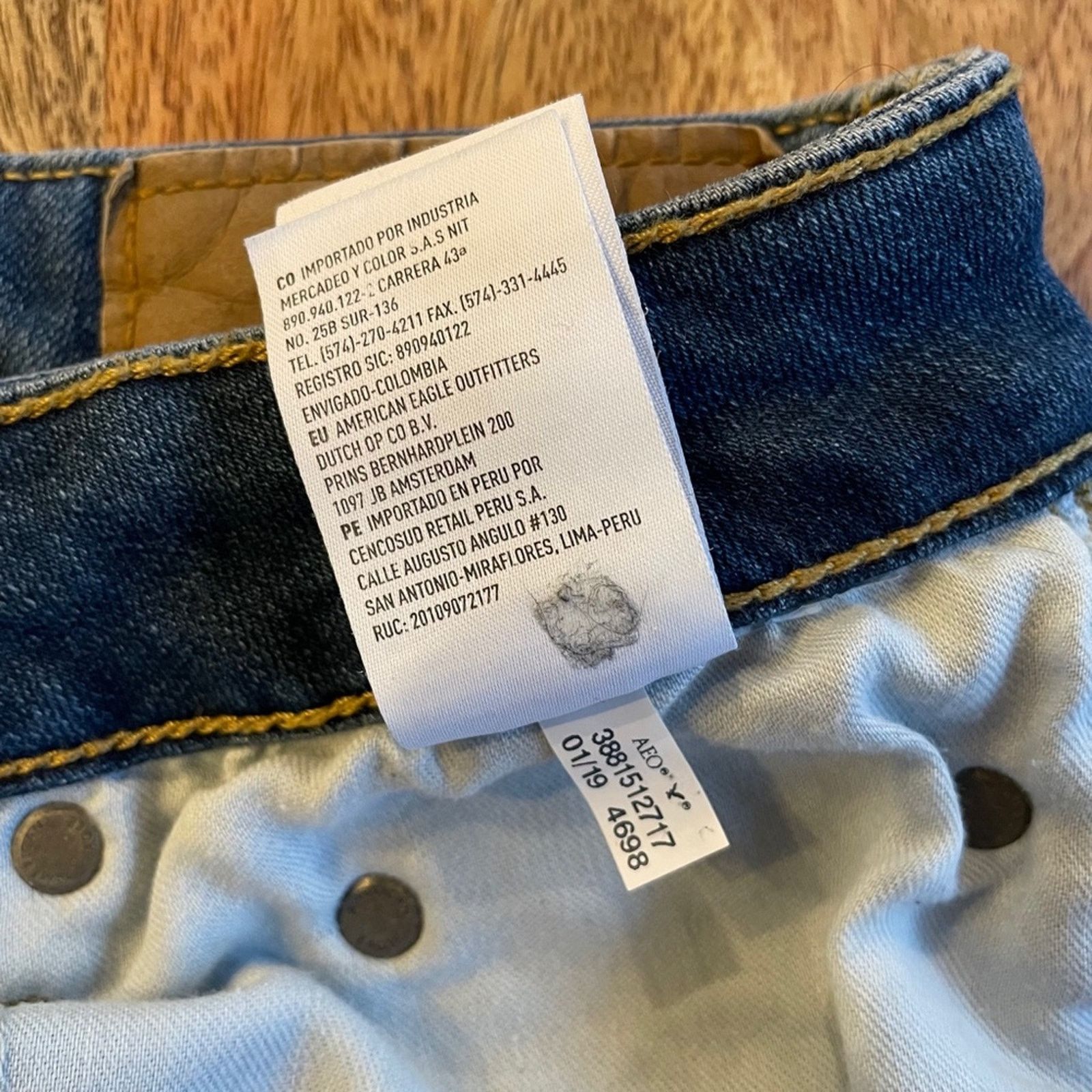 American Eagle Outfitters AE Flex Slim Fit Jean 30x30 Size US 30 / EU 46 - 11 Thumbnail