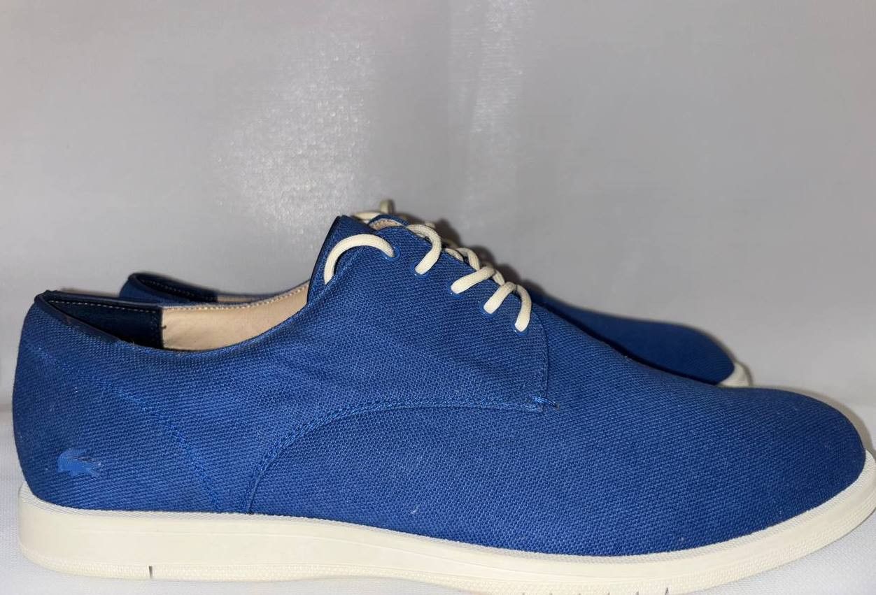 Lacoste Lacoste Men's shoes Laccord 217 1, blue. Size: USA-10; UK-9 Size US 10 / EU 43 - 4 Thumbnail