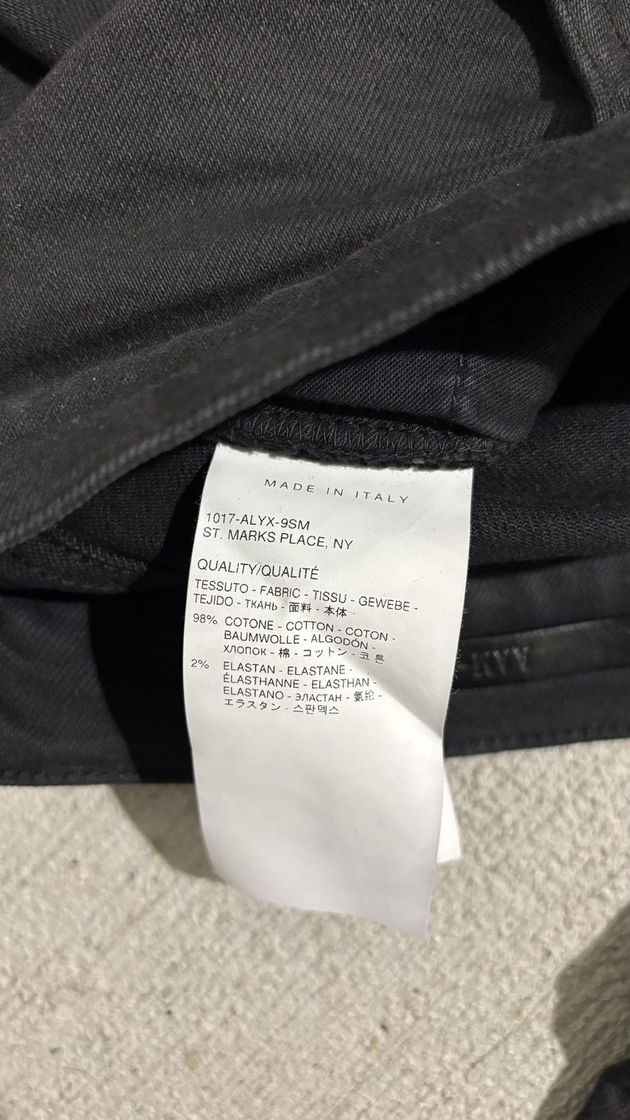 1017 ALYX 9SM 1017 Alyx 9SM 5 Pocket Denim Size US 32 / EU 48 - 18 Thumbnail