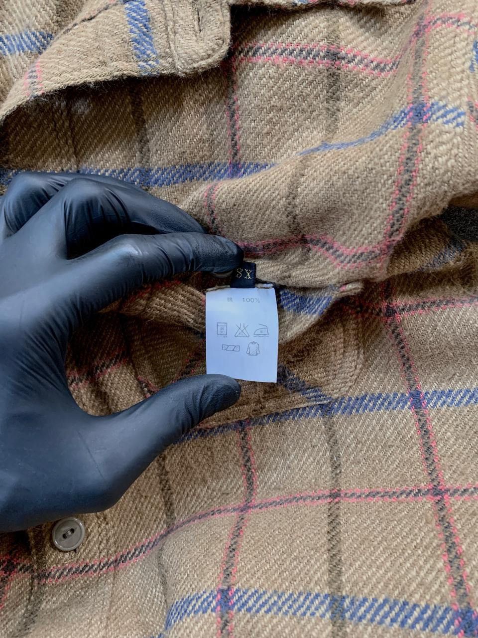 Kapital FREE TAX! Cropped Plaid Wool Ls Shirt Size US S / EU 44-46 / 1 - 7 Thumbnail