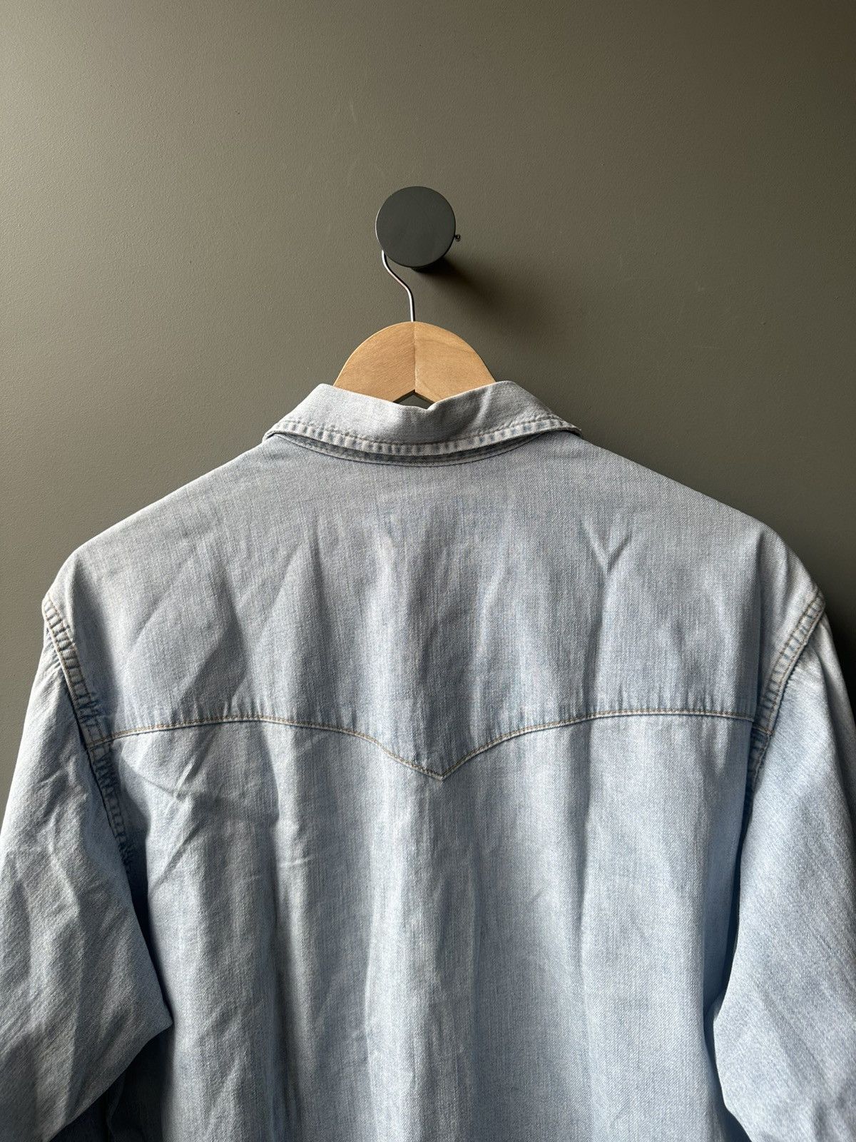 Lee Vintage Lee Western Denim Jeans Shirt Size S Size US M / EU 48-50 / 2 - 5 Thumbnail