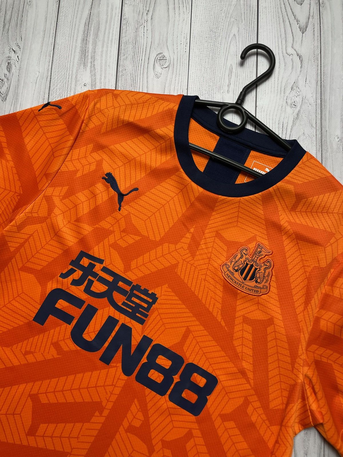 Vintage Vintage New Castle United soccer jersey orange away L Size US L / EU 52-54 / 3 - 2 Thumbnail
