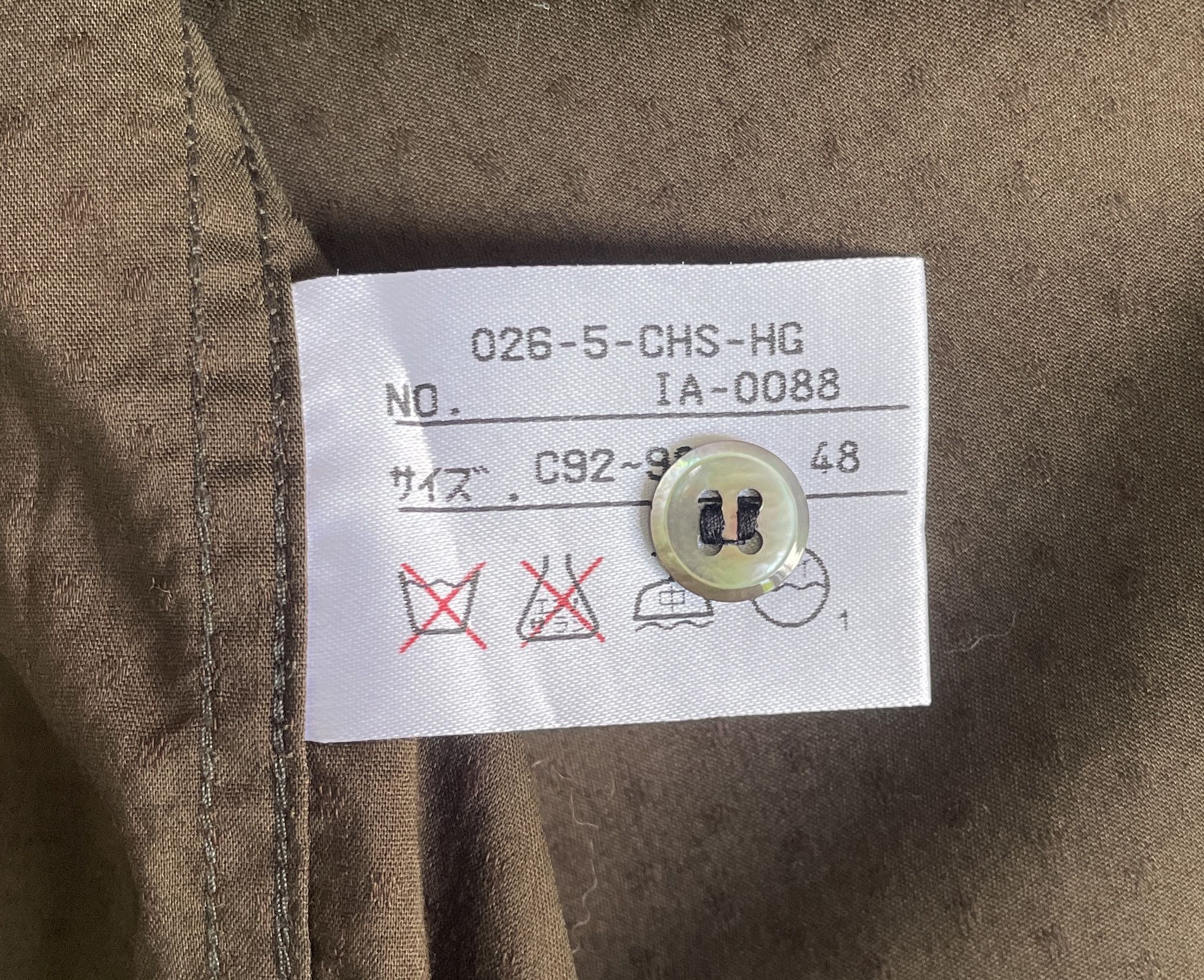 Jean Paul Gaultier JEAN PAUL GAULTIER Classic Zip Pocket Shirt Size US M / EU 48-50 / 2 - 6 Thumbnail