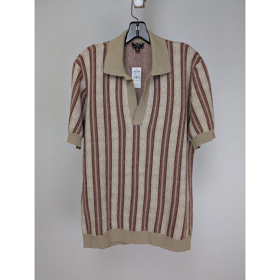 Todd Snyder o1rshd1 CC20 Stripe Polo Shirt in Multicolor Size US S / EU 44-46 / 1 - 1 Thumbnail