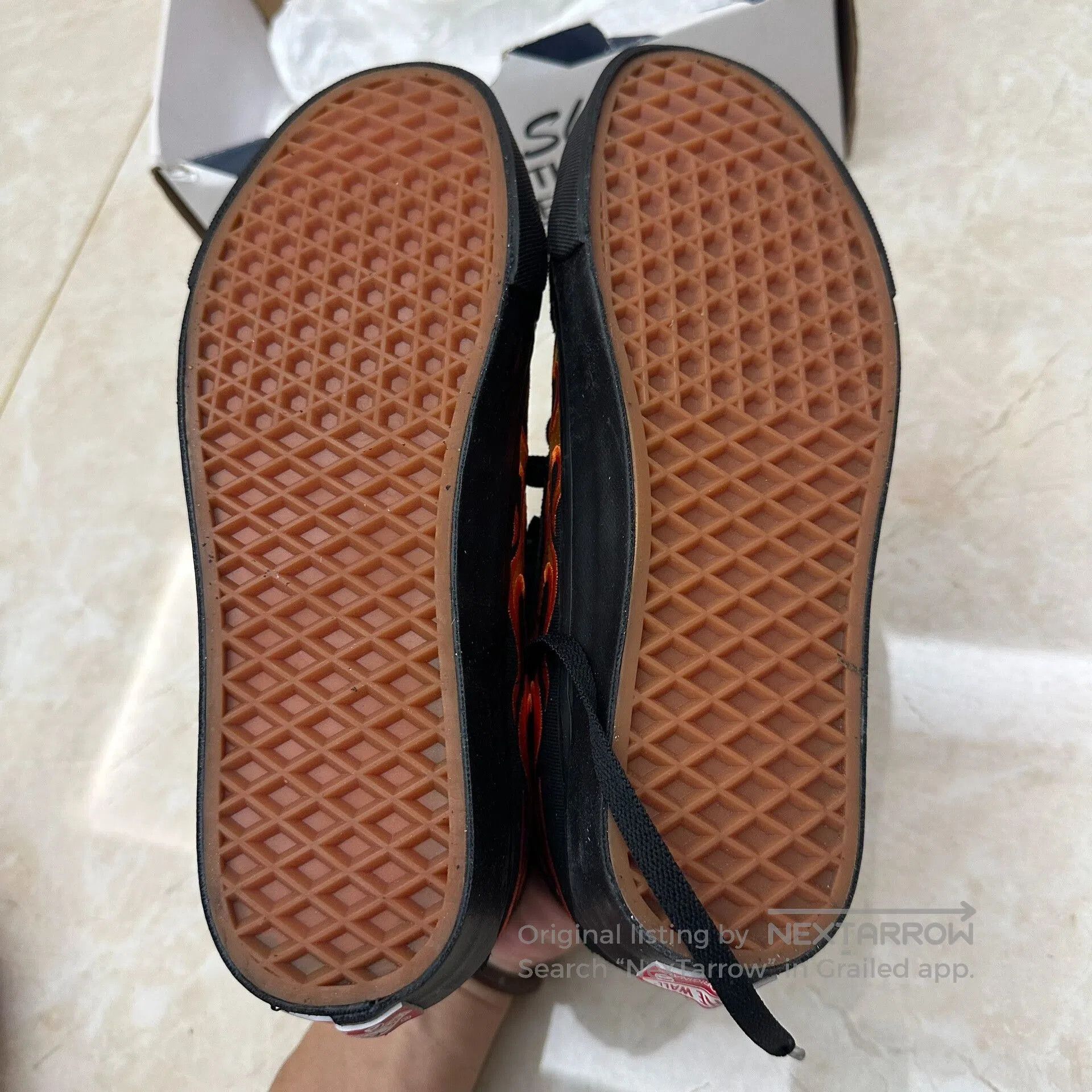 Wtaps WTAPS x Vans Sk8 High Black Red Flames. Size US 7.5 / EU 40-41 - 7 Thumbnail