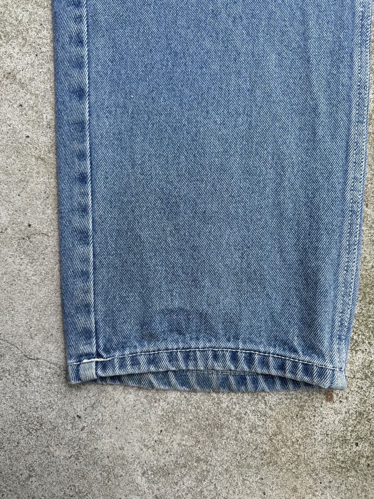 Vintage Vintage Faded Baggy Light Wash Skater Jeans ERD Grunge Size US 32 / EU 48 - 13 Thumbnail