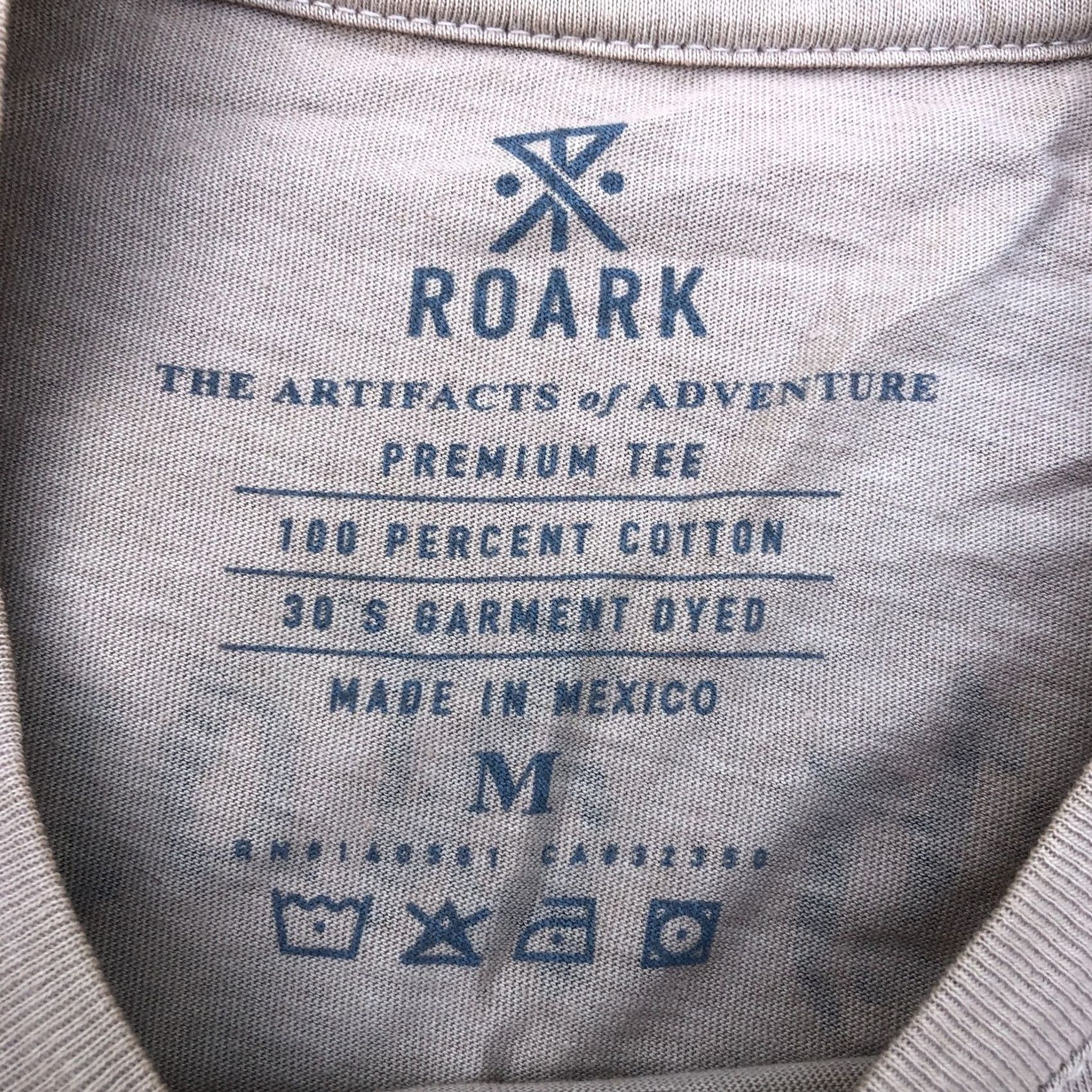 Roark ROARK Kesh Nomads Morocco Shirt Men Long Sleeve Crew Top Beige Medium Size US M / EU 48-50 / 2 - 7 Thumbnail