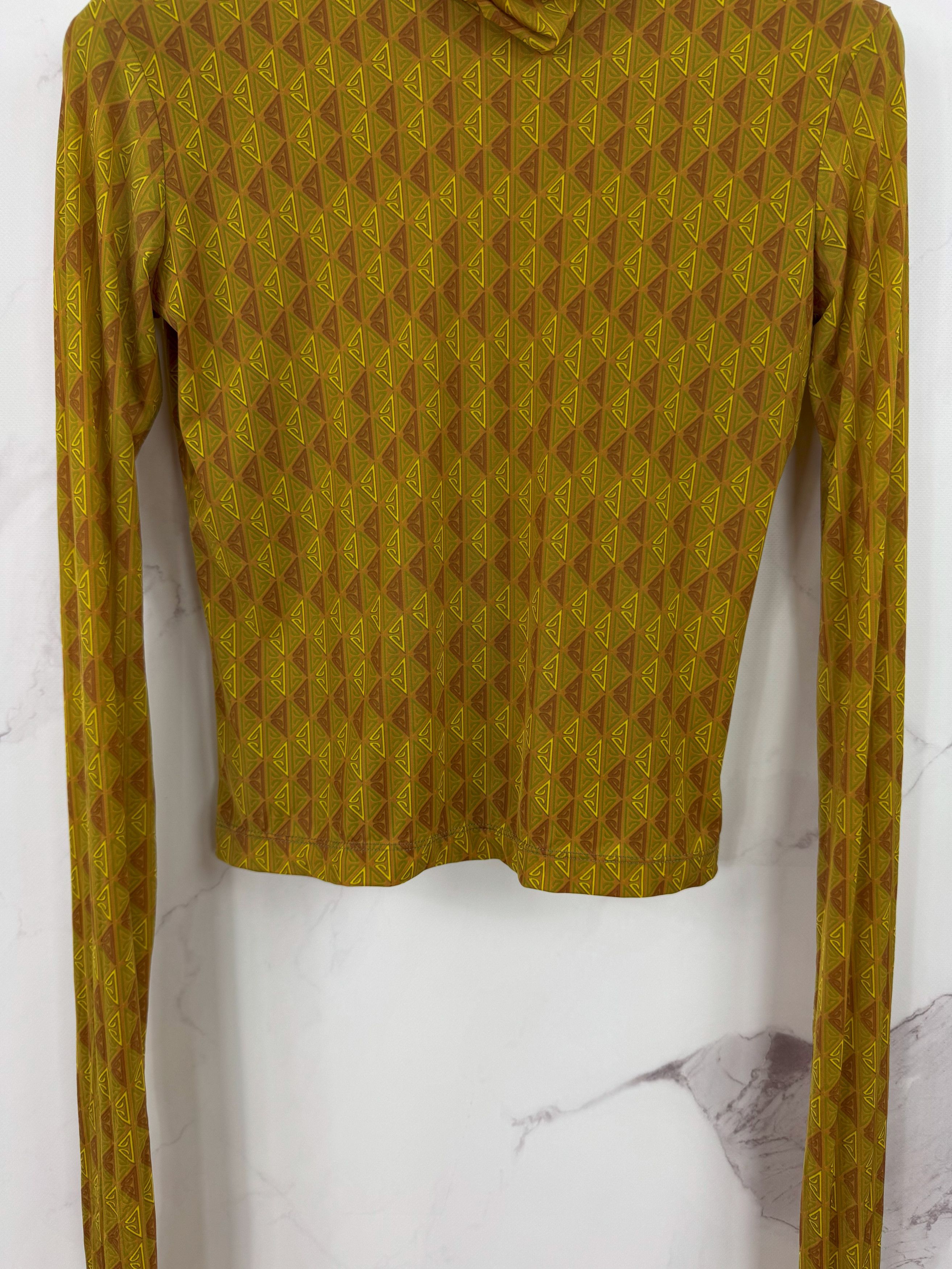 Gianfranco Ferre Vintage Gianfranco Ferre Jeans Jacquard Turtle Longsleeve Size S / US 4 / IT 40 - 3 Thumbnail