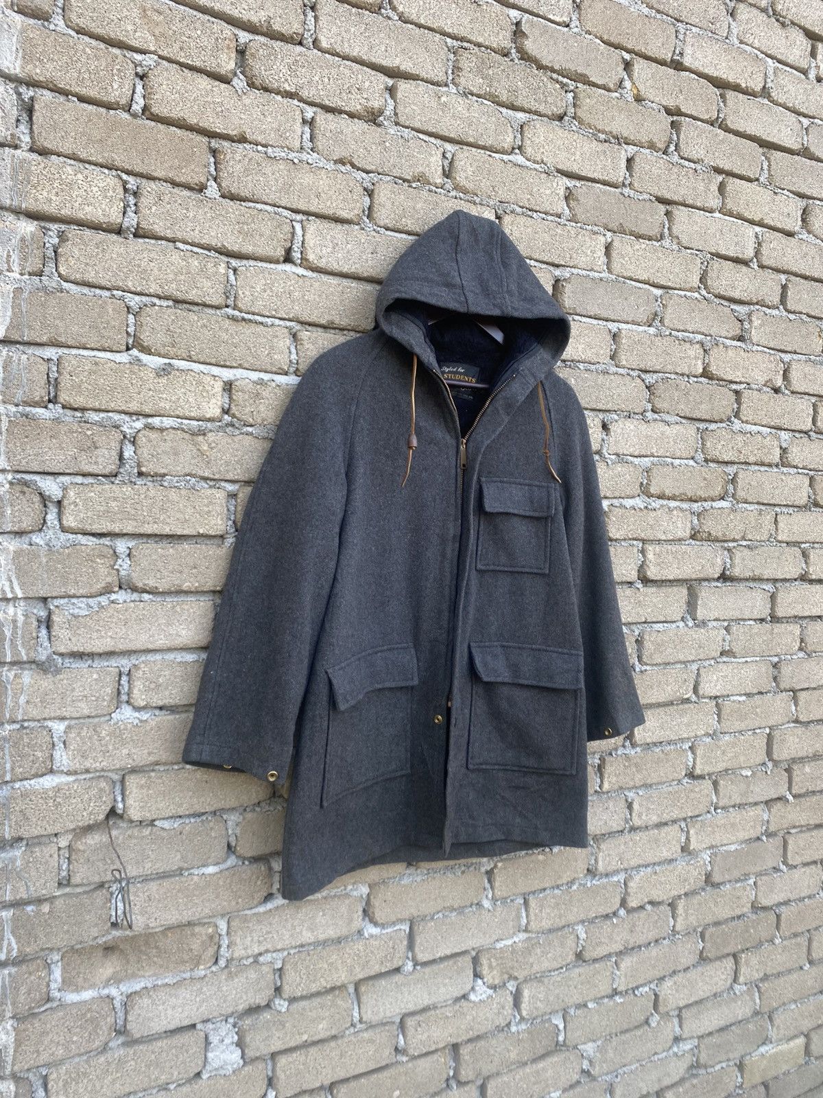 Sears Vintage Sears Roebuck & Co Wool Jacket With Hoodie Size US M / EU 48-50 / 2 - 4 Thumbnail