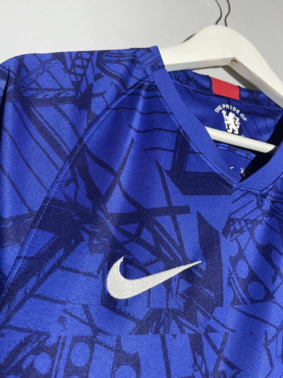 Chelsea Soccer × Nike Chelsea FC Nike 2019/20 Home Y2k Streetwear Football Shirt Size US S / EU 44-46 / 1 - 6 Thumbnail