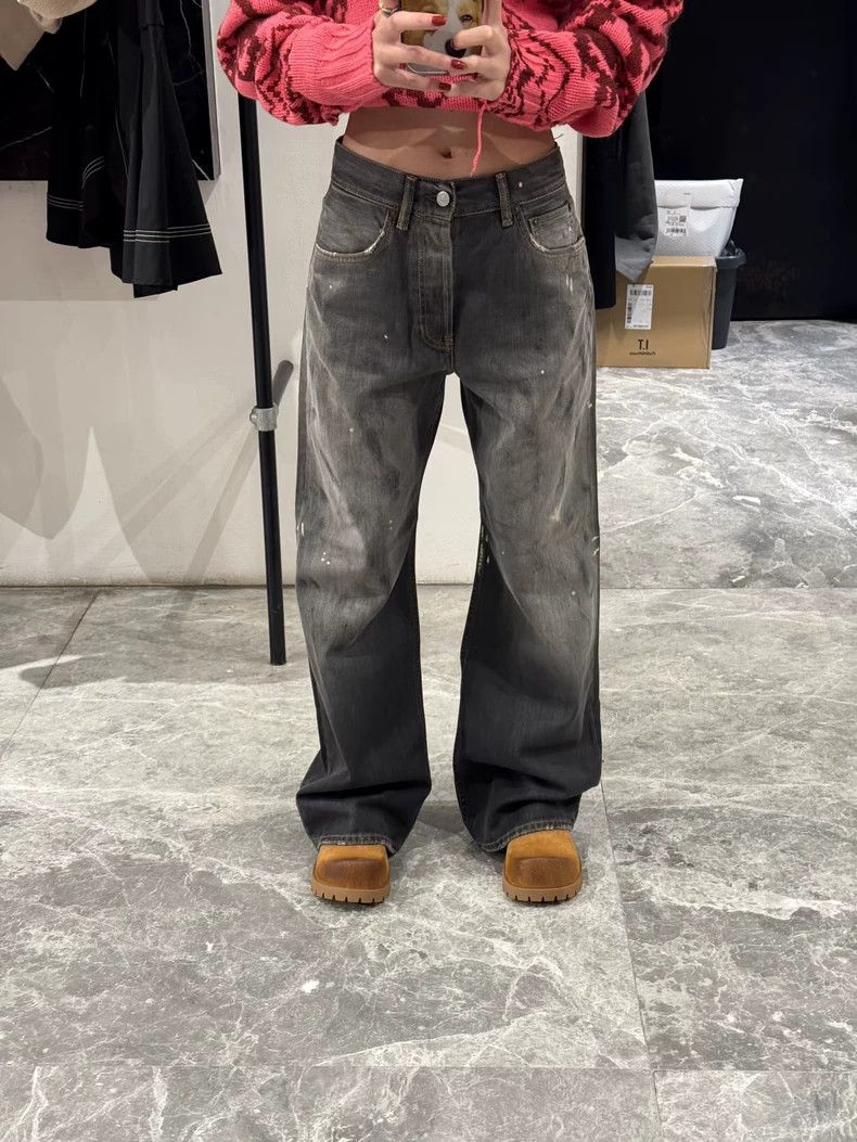 Acne Studios acne studios Black splashy jeans 2502-Nextarrow Size US 31 - 7 Thumbnail