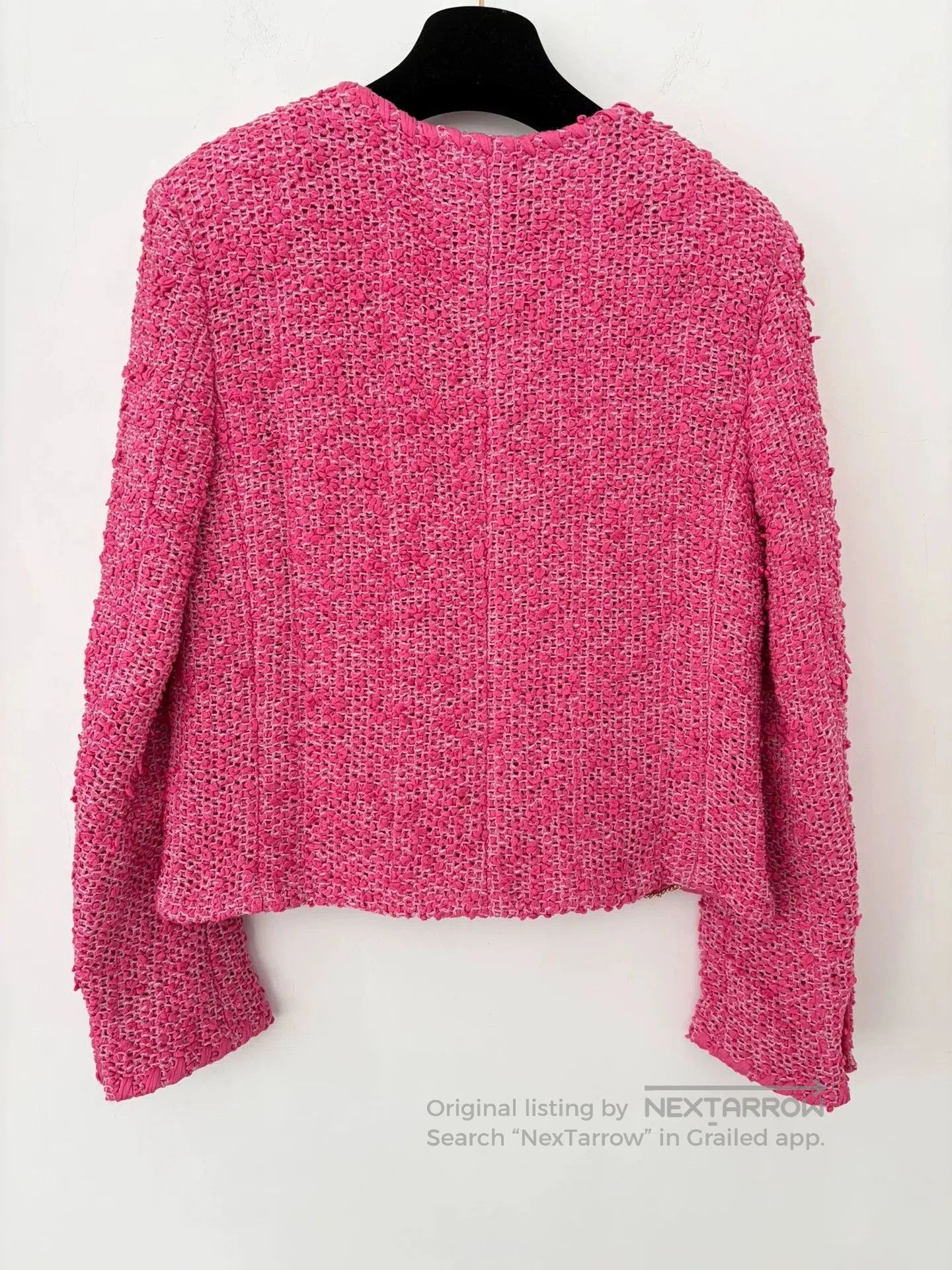 Chanel Chanel 21C Pink Tweed Jacket Size 36. Size US S / EU 44-46 / 1 - 2 Thumbnail