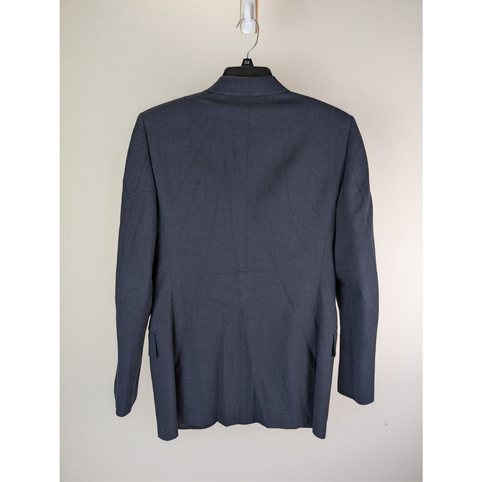 Tom Ford o1rshd1 CC20 Shelton Sharkskin Slim-Fit Wool Suit Jacket Size US M / EU 48-50 / 2 - 11 Thumbnail