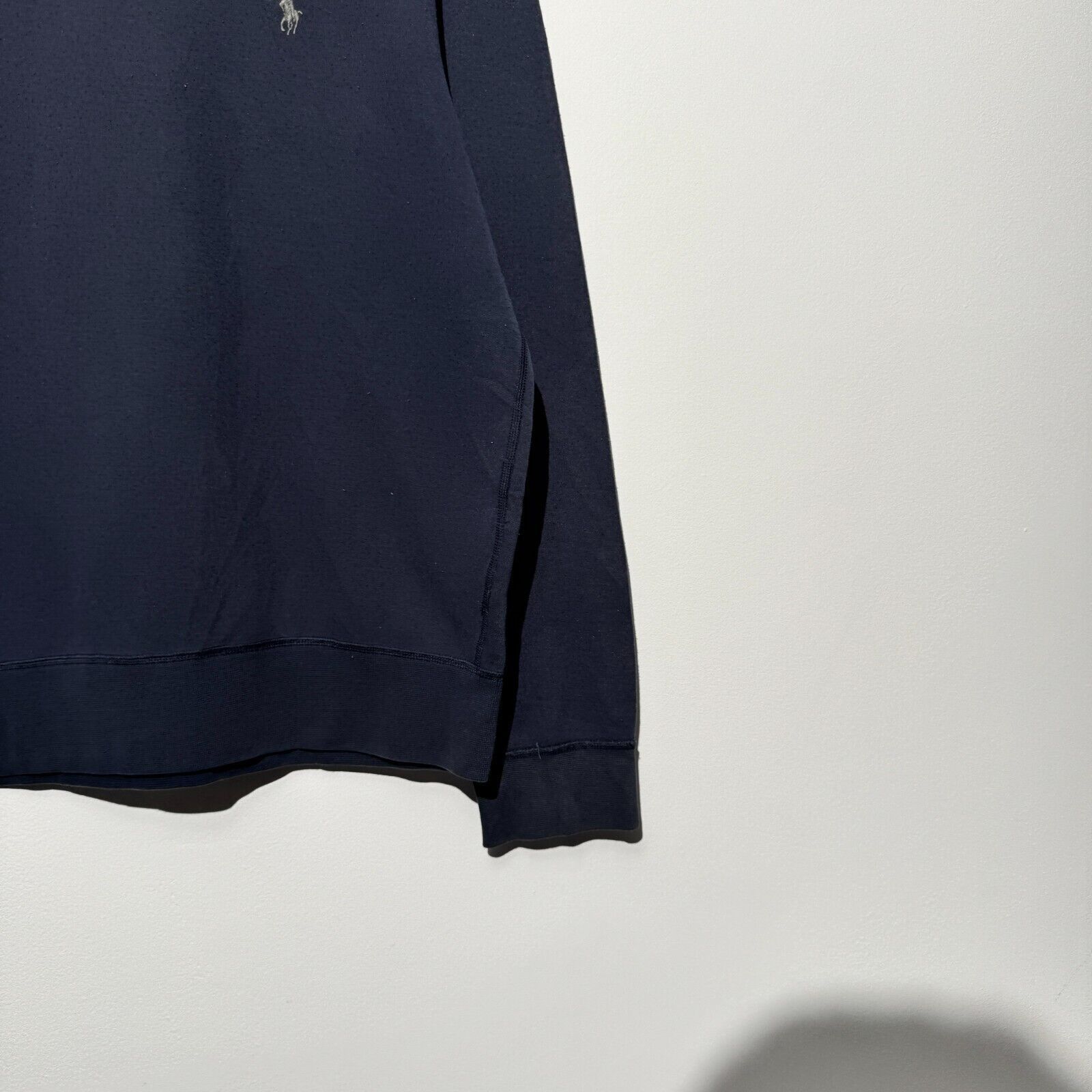 Ralph Lauren Vintage Ralph Lauren Unisex Navy Blue Cotton Sweater Size M Size US M / EU 48-50 / 2 - 3 Thumbnail