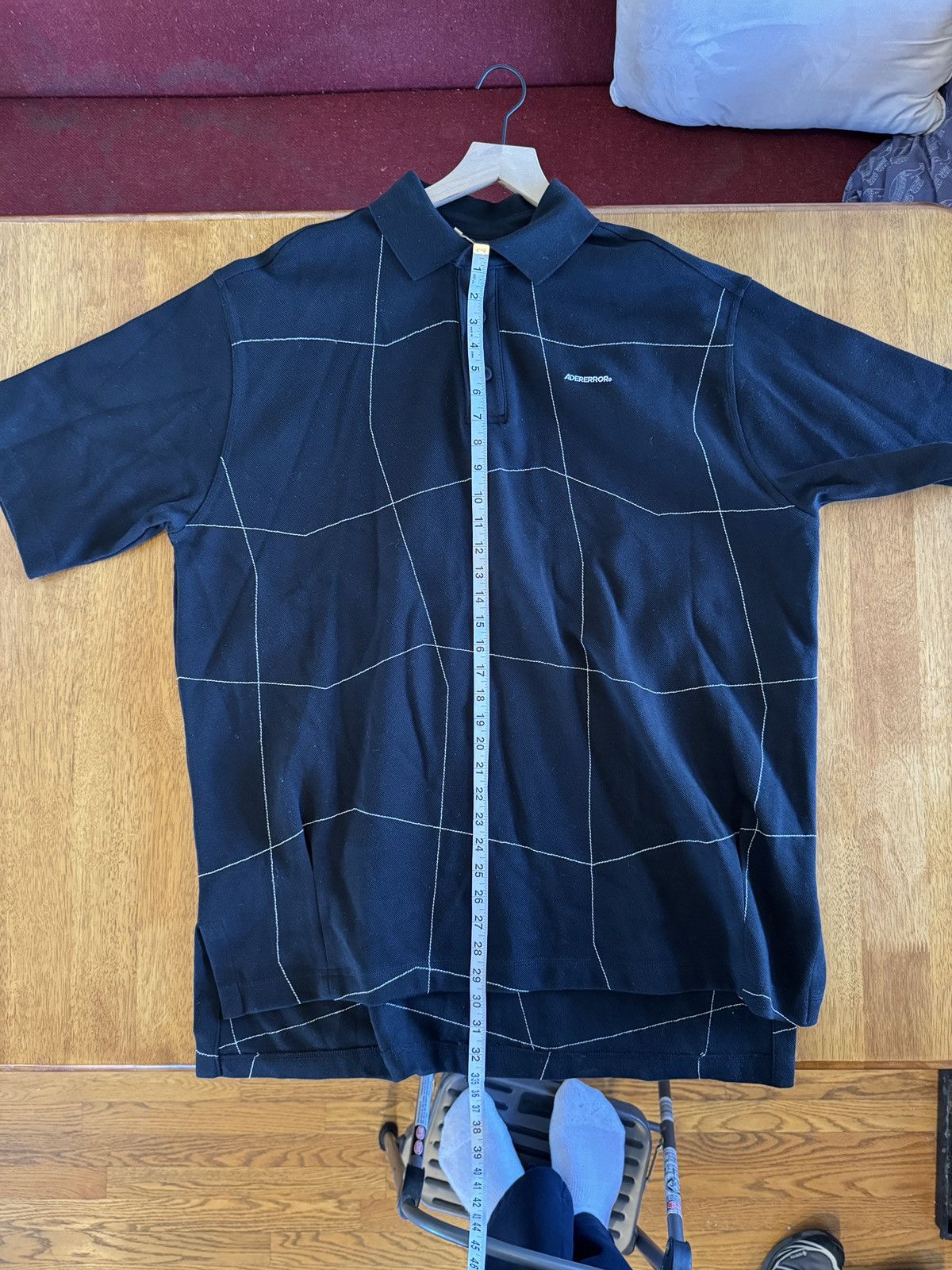 Ader Error Polo with Contrast Stitching Size US M / EU 48-50 / 2 - 8 Thumbnail